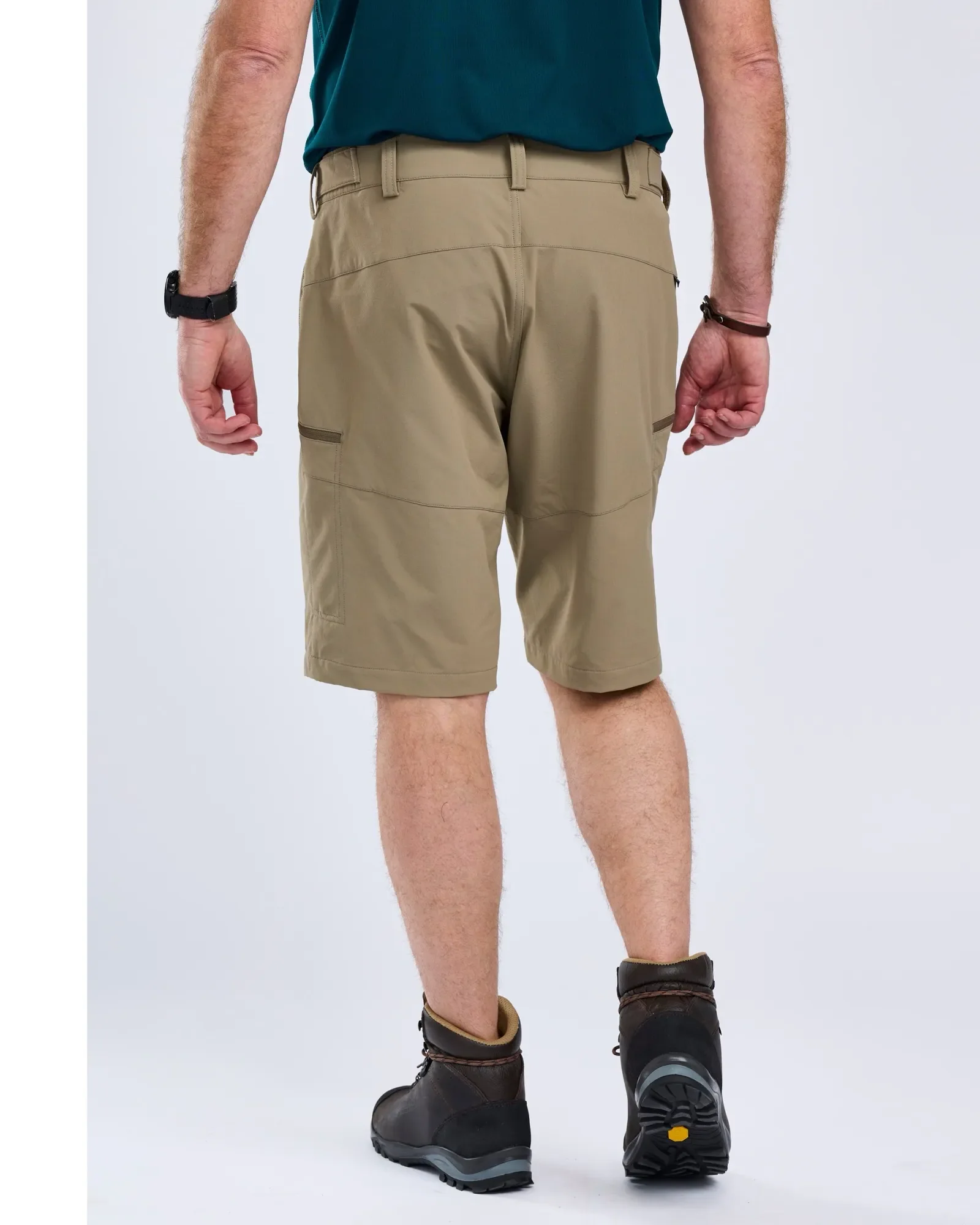 Abisko Light Stretch Shorts Herr / Mole Brown - Image 2