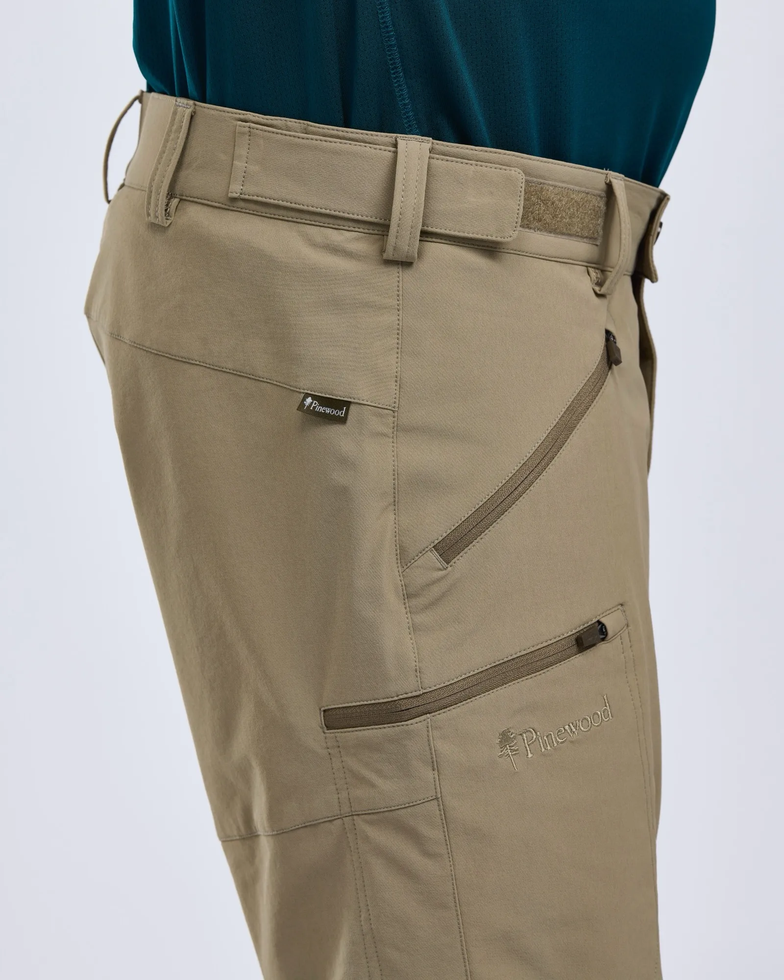 Abisko Light Stretch Shorts Herr / Mole Brown - Image 3
