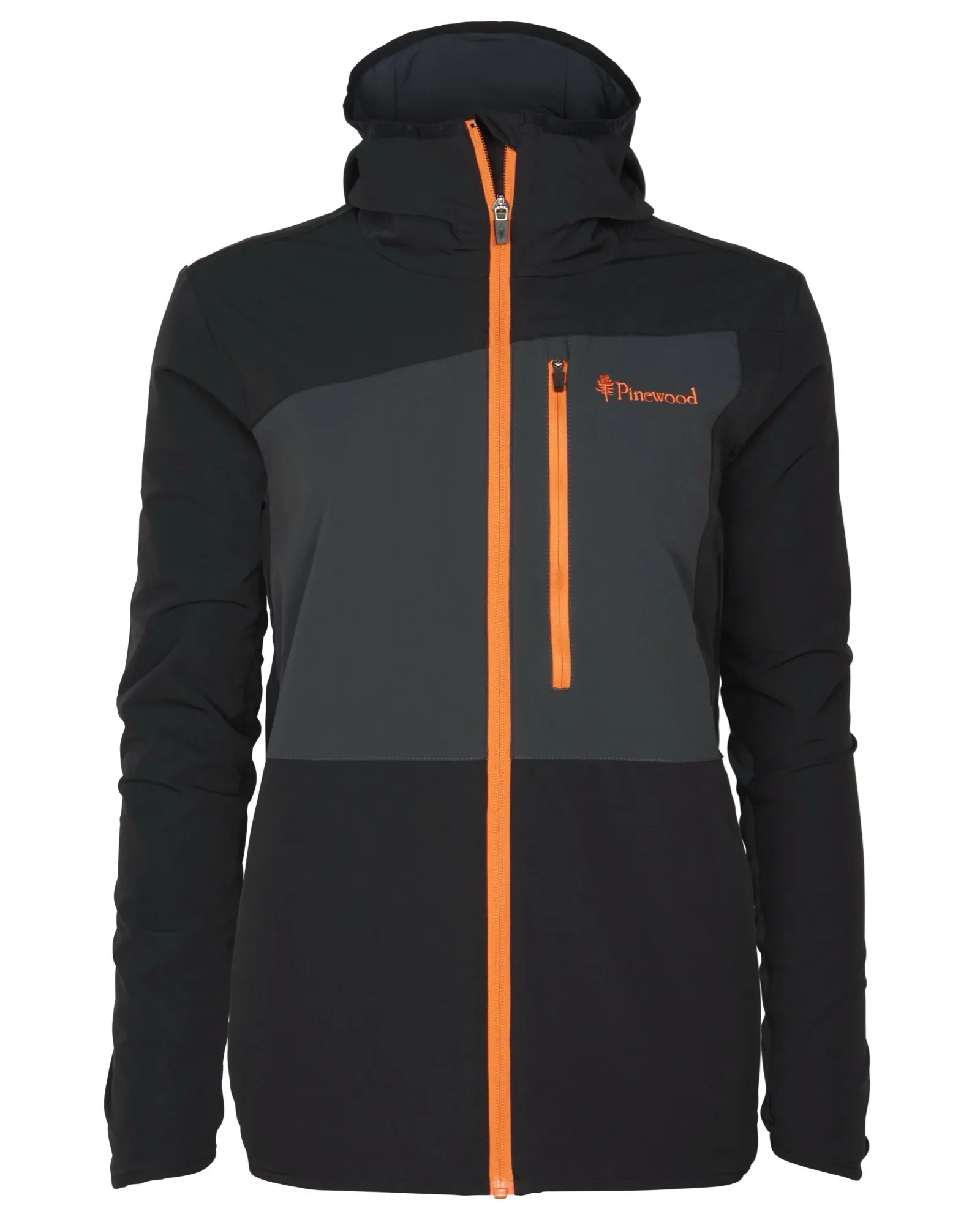 Abisko Light Stretchjacka Dam / D.Anthracite/Black - Image 3