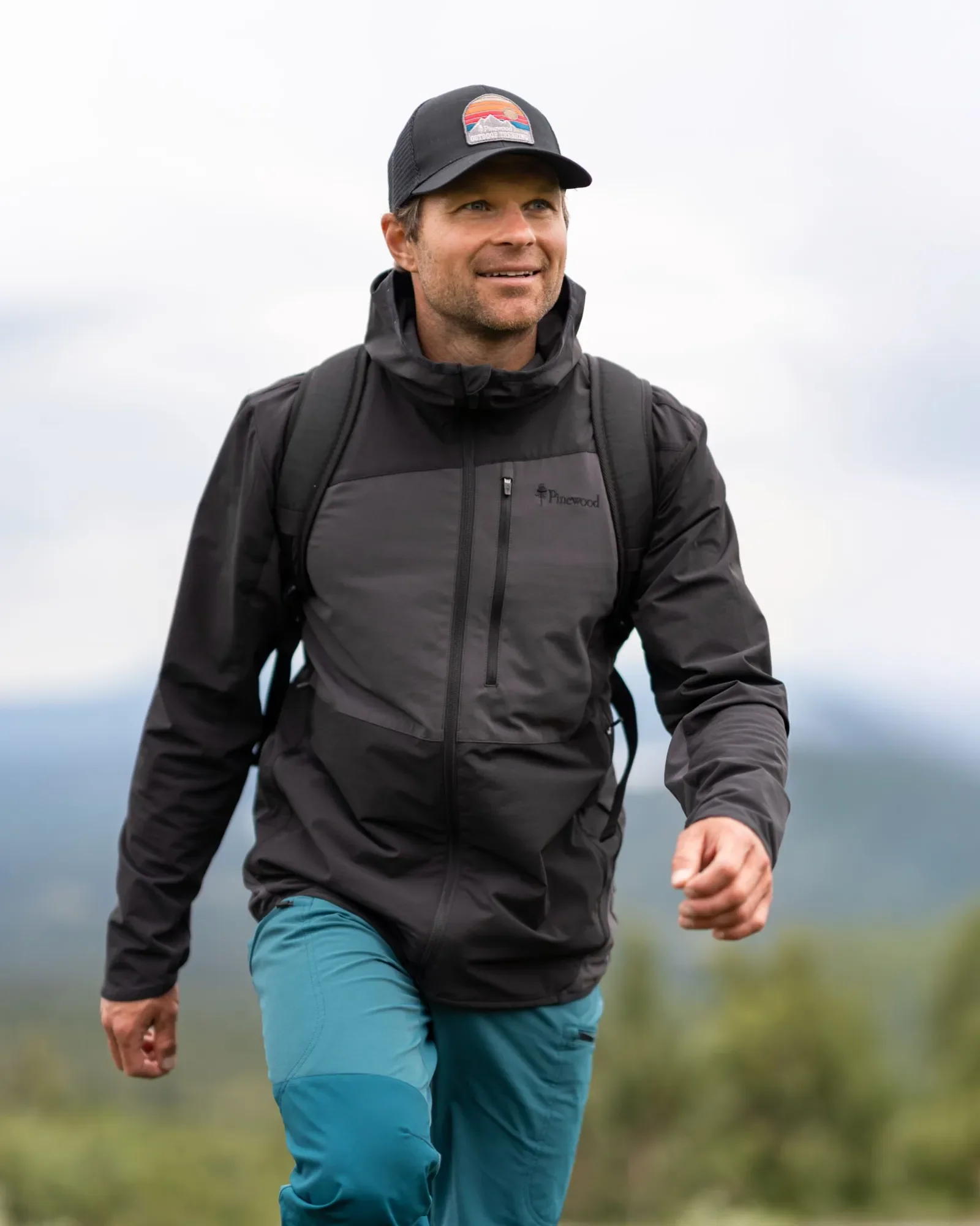 Abisko Light Stretchjacka Herr / Black/D.Anthracite - Image 8