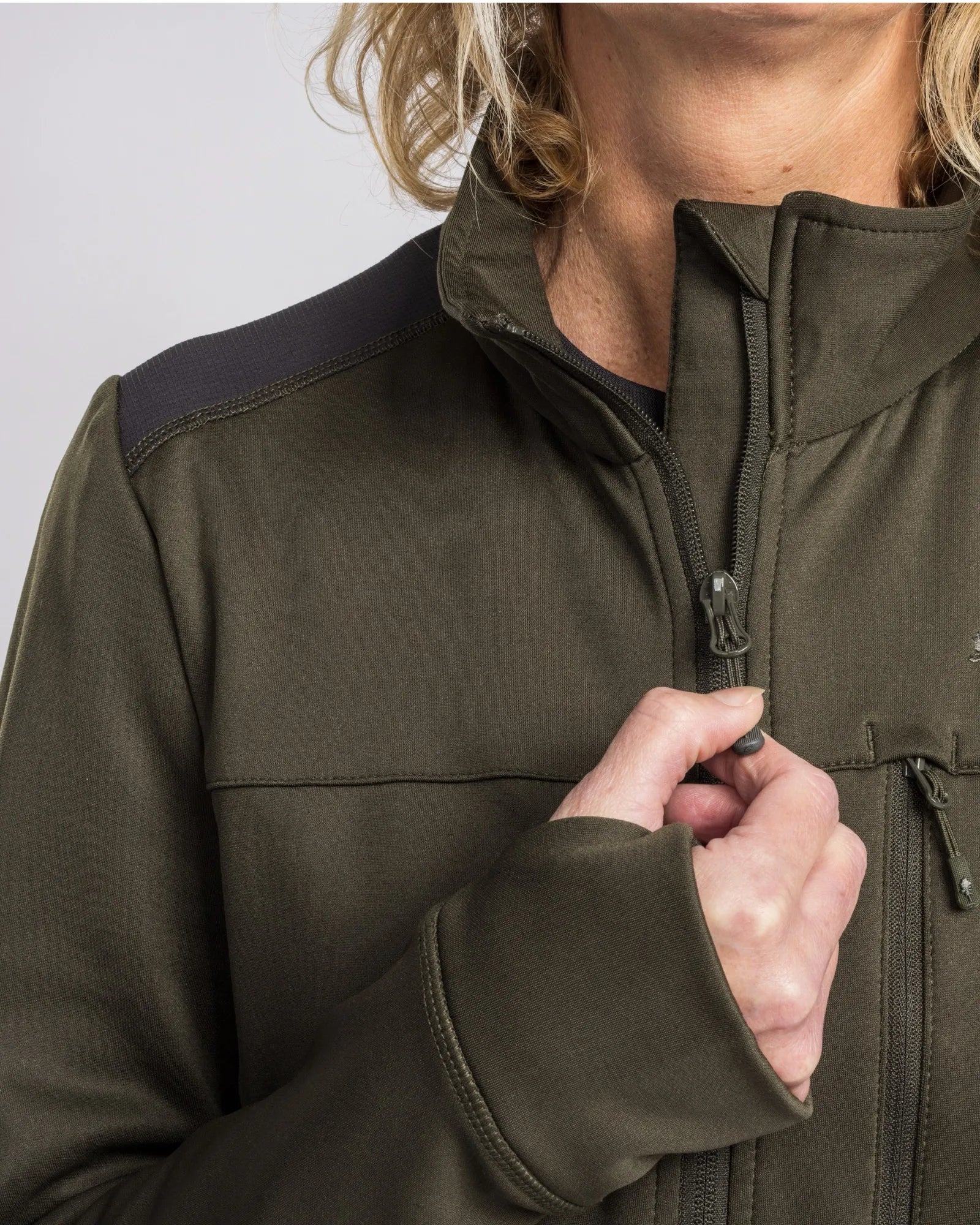 Abisko Power Fleece Jacka Dam / Moss Green - Image 4