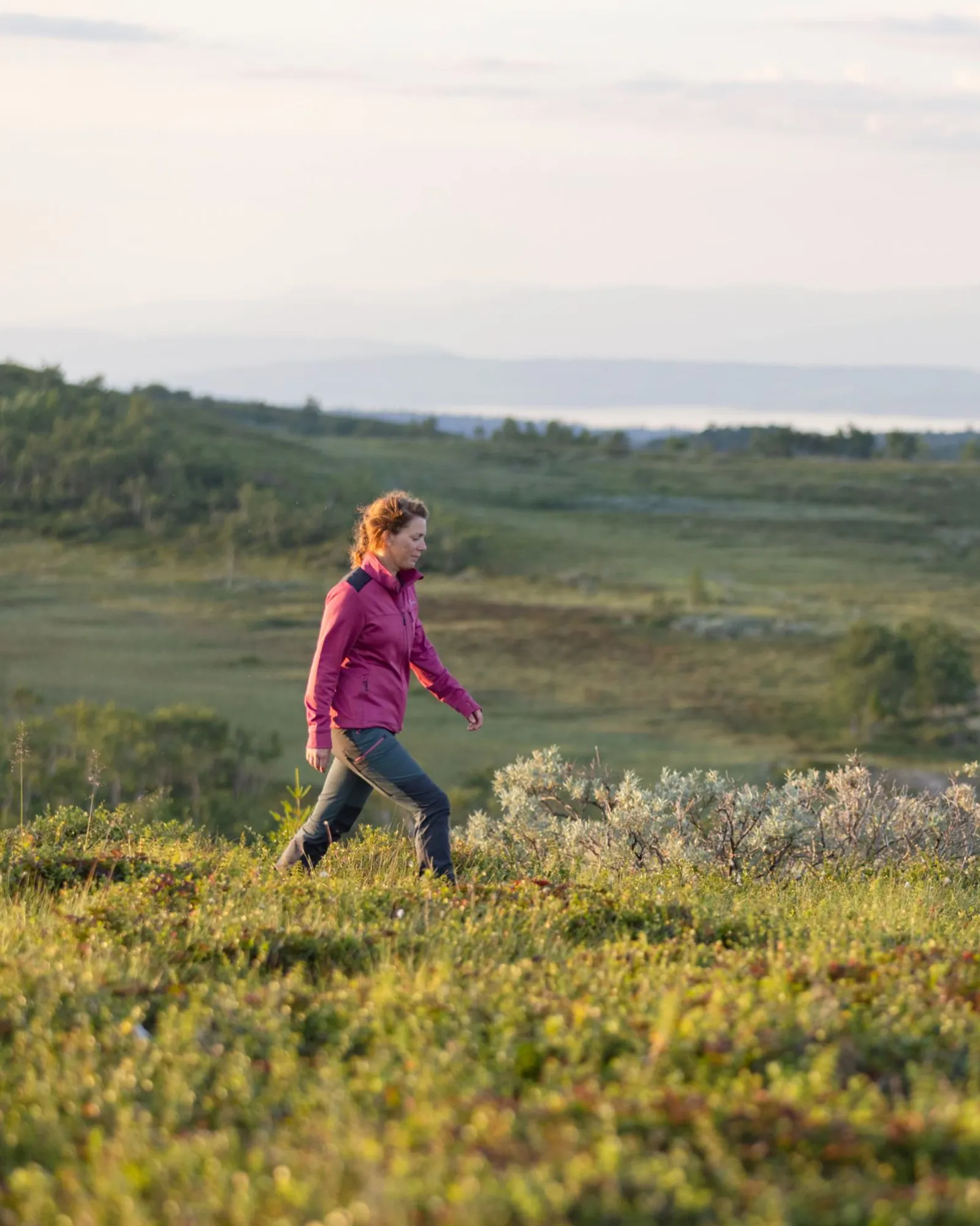Abisko Power Fleece Jacka Dam / Pink - Image 3