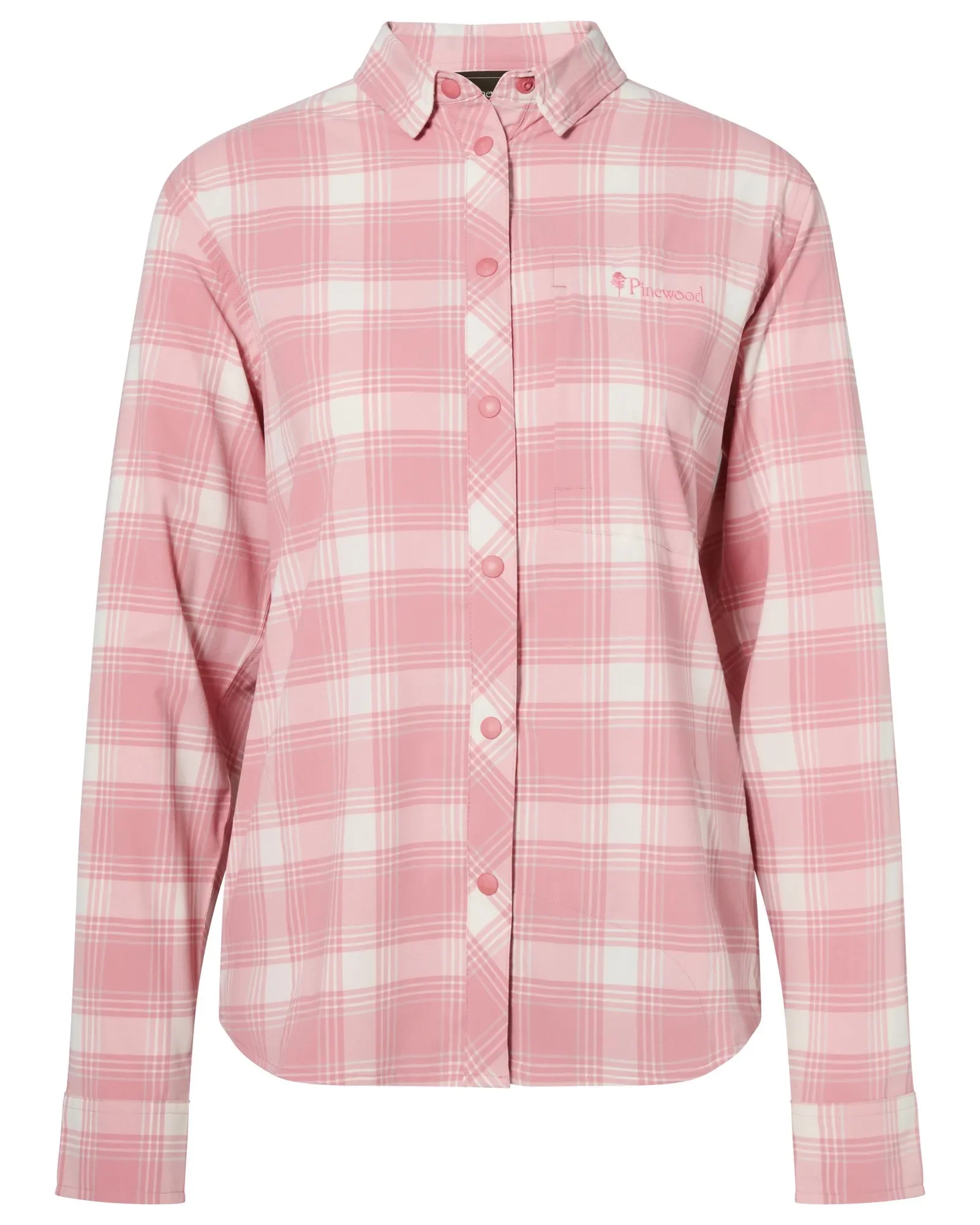 Abisko Trekking InsectSafe® Långärmad Skjorta Dam / L.Pink/White - Image 6