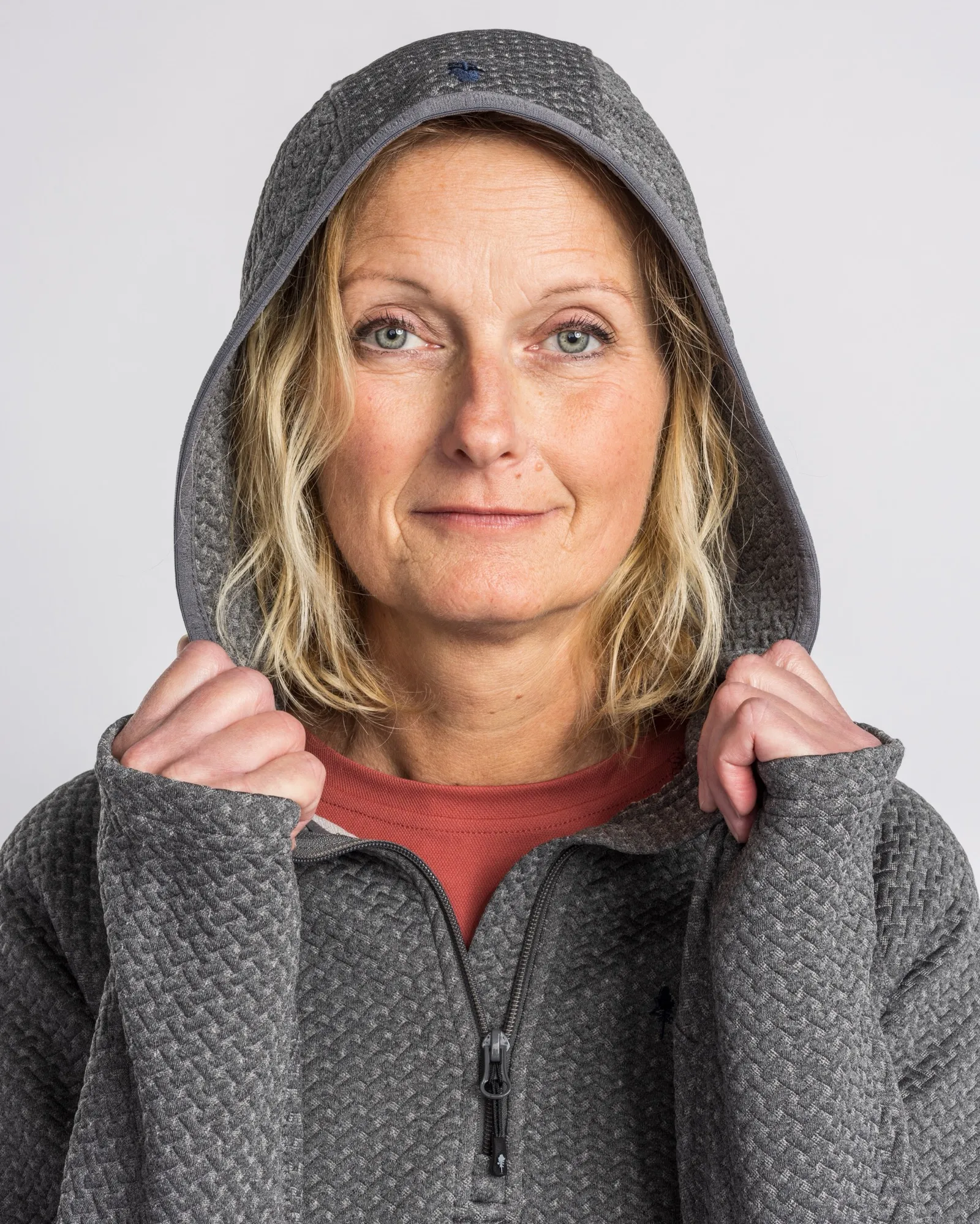 Everyday Travel Hoodie Dam / Grey Mel - Image 6