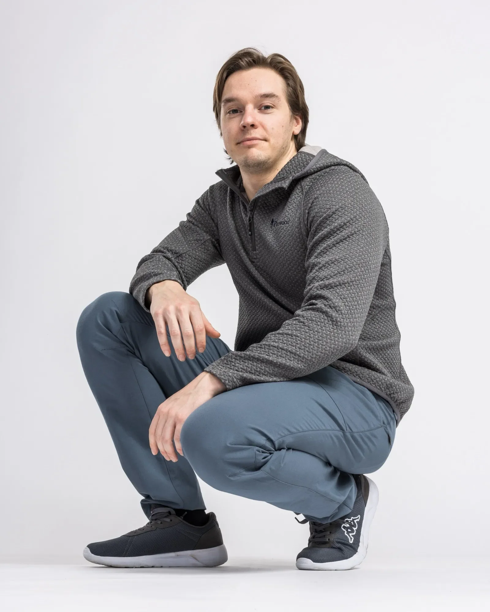 Everyday Travel Hoodie Herr / Grey Mel - Image 3