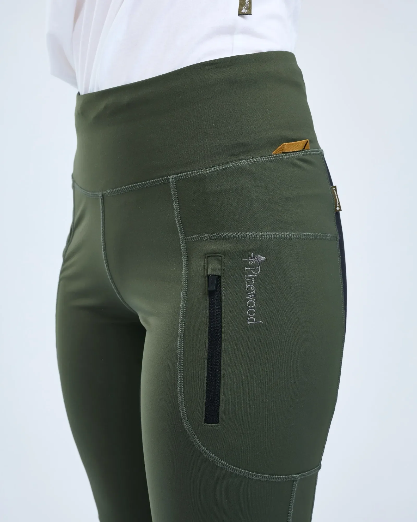 Finnveden Active Tights 2.0 Dam / Moss Green - Image 5