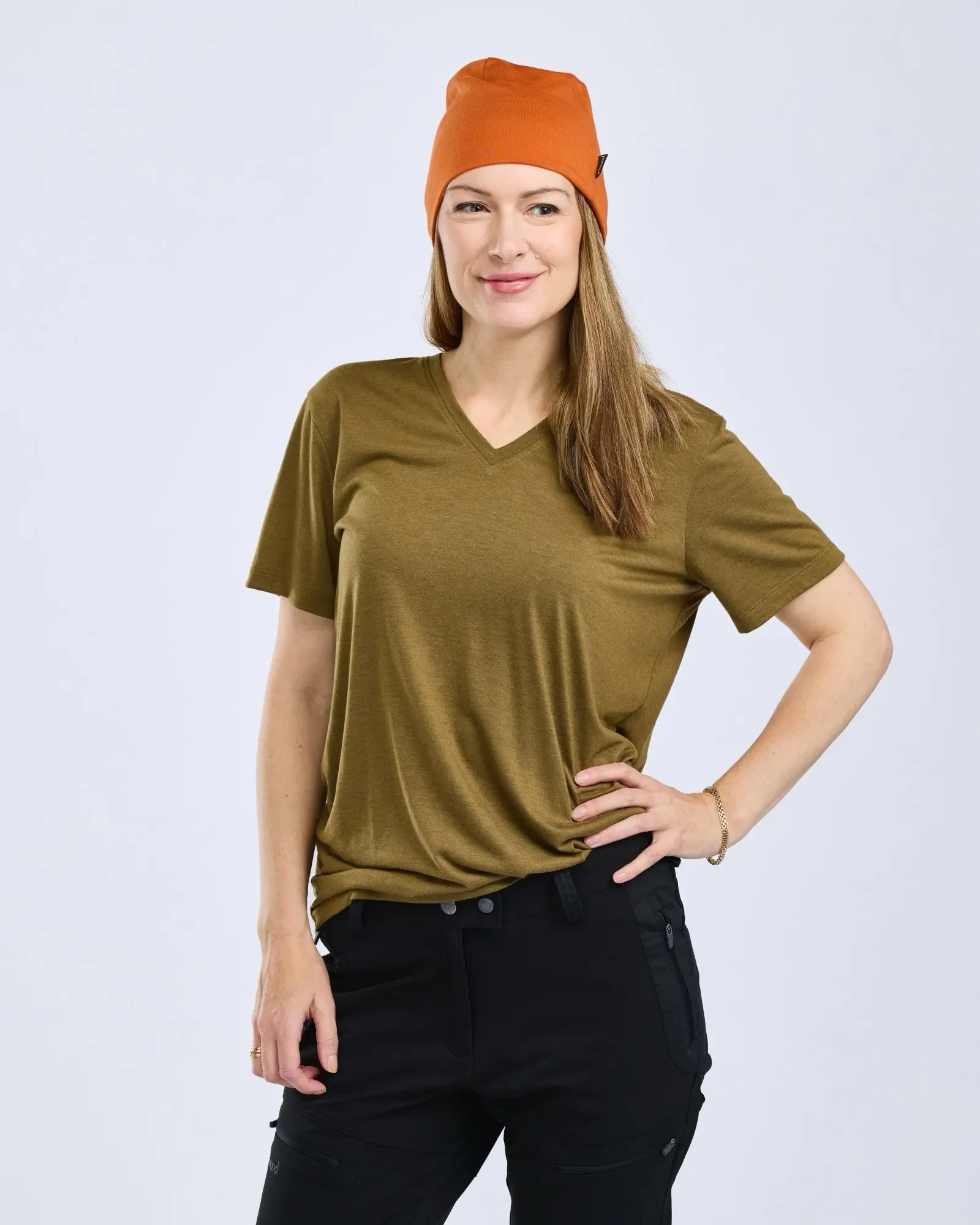 Finnveden Forest T-shirt Dam / Olive Green