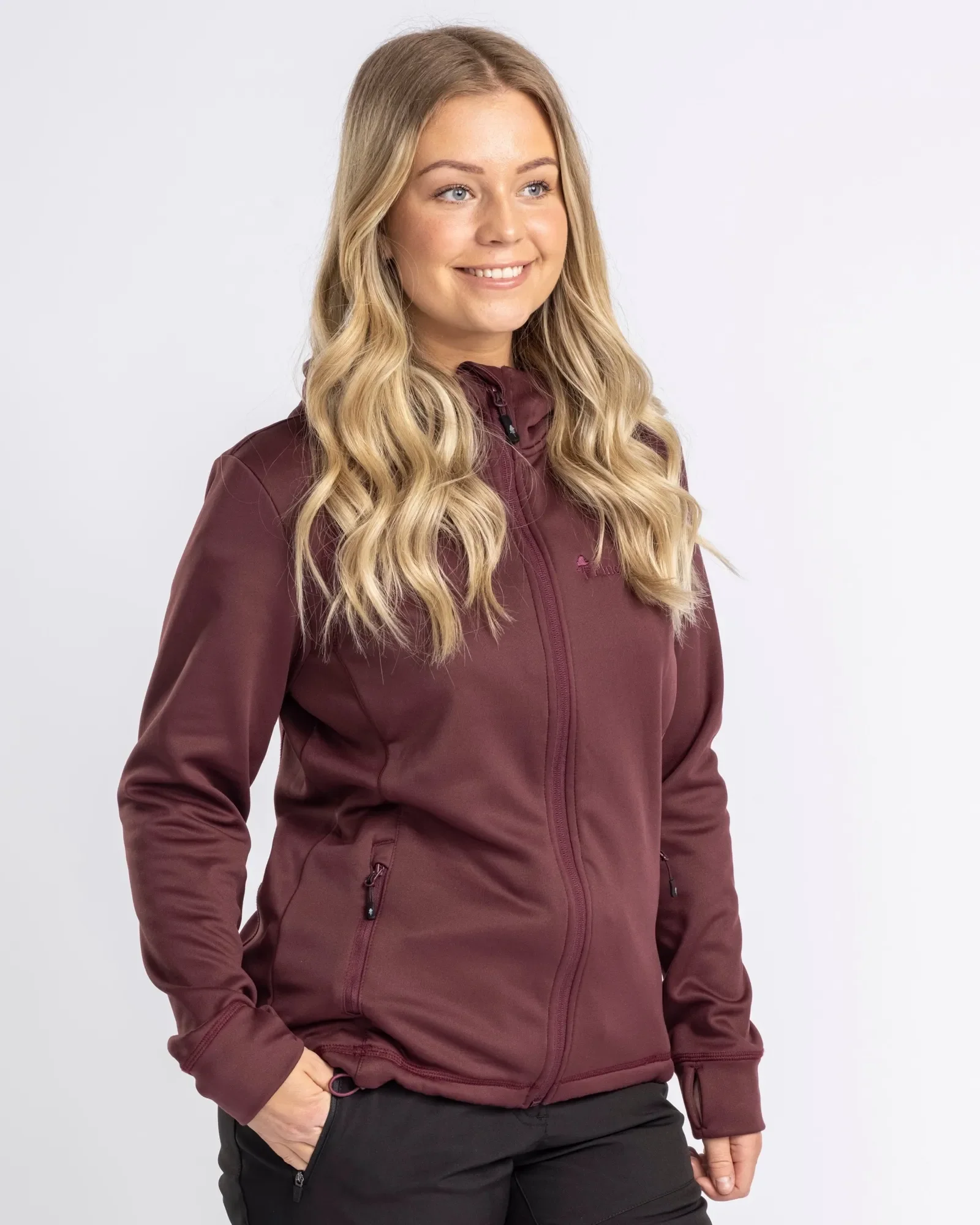 Finnveden Hoodie Dam / Earth Plum