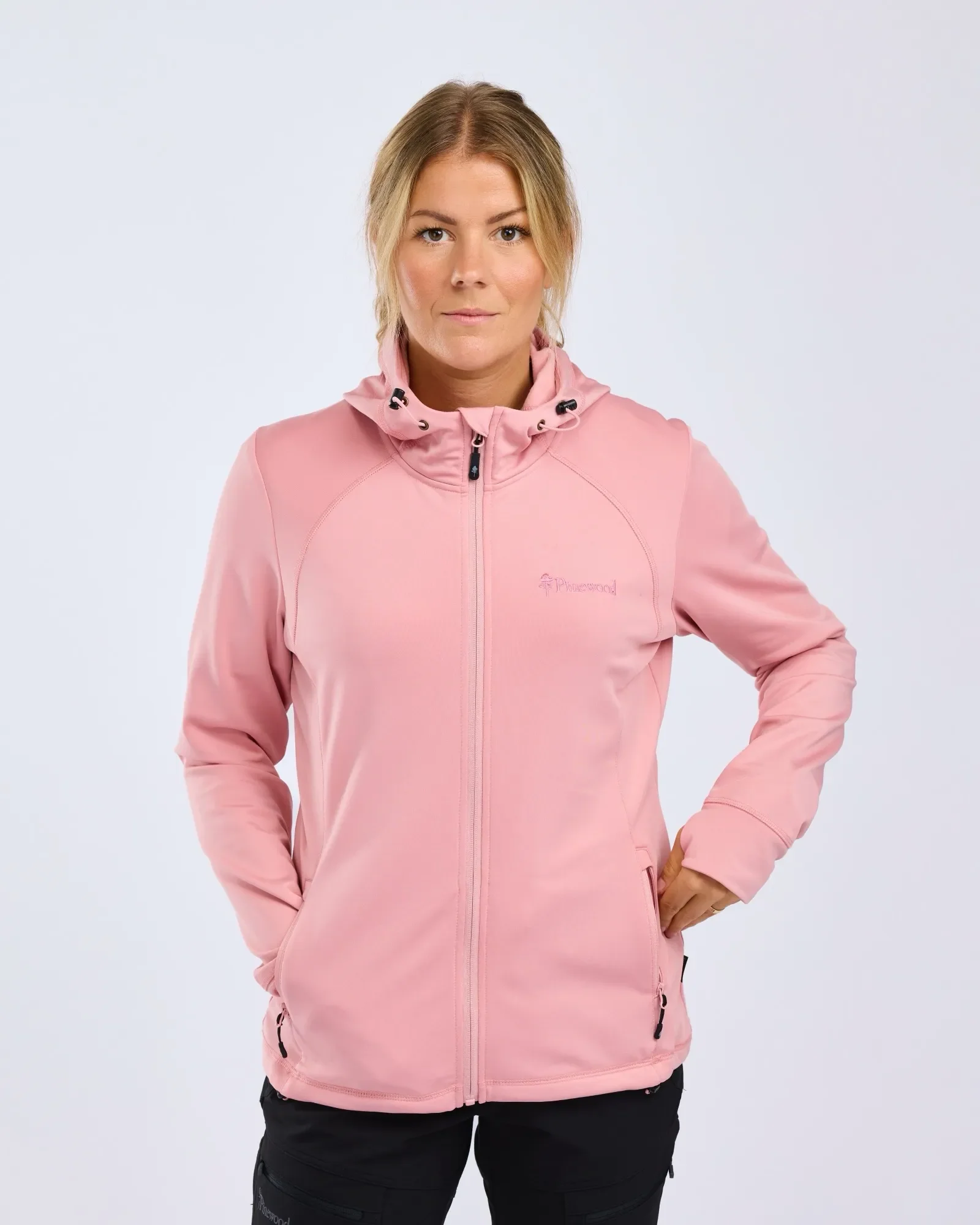 Finnveden Hoodie Dam / L. Pink