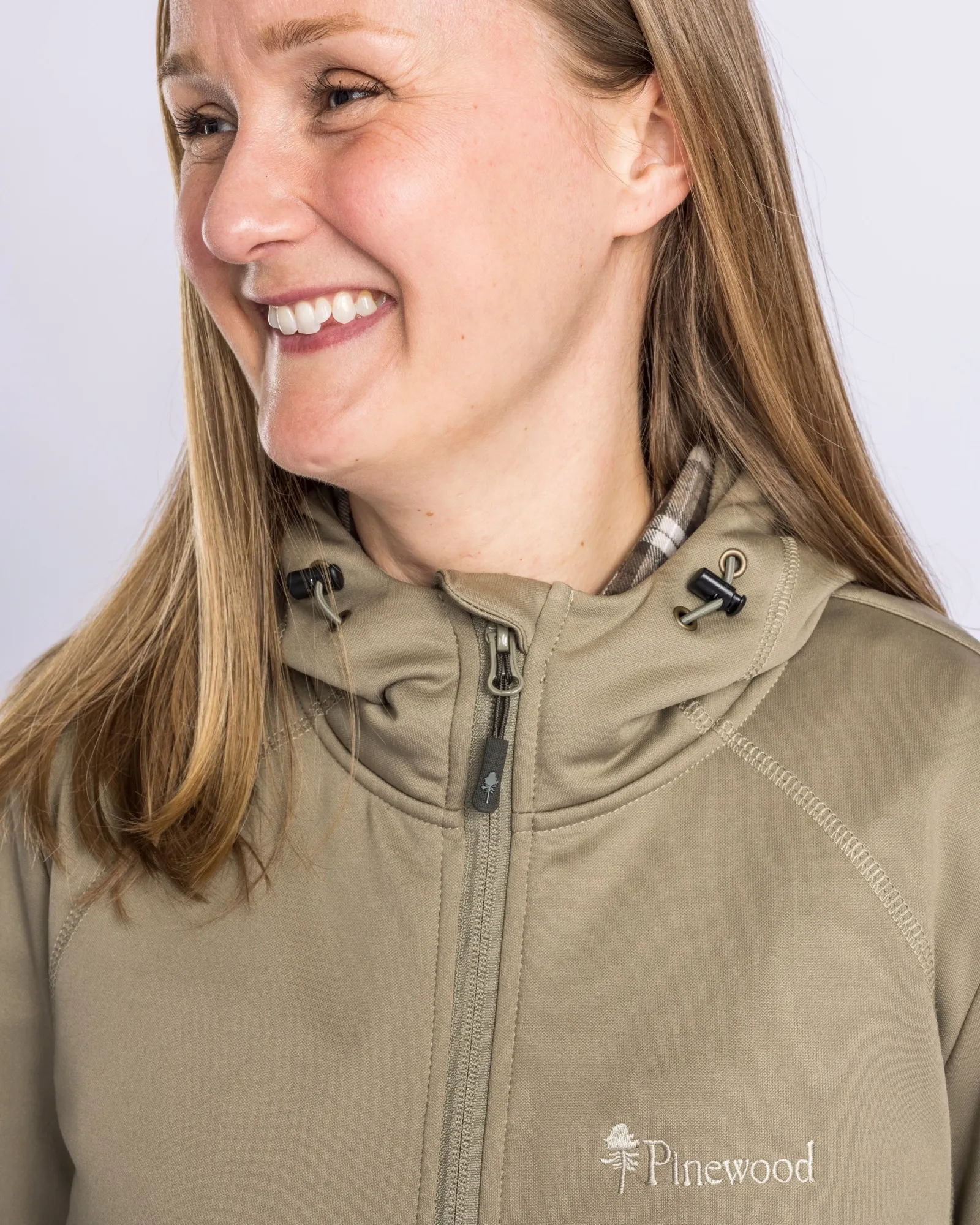 Finnveden Hoodie Dam / Mid Khaki - Image 4