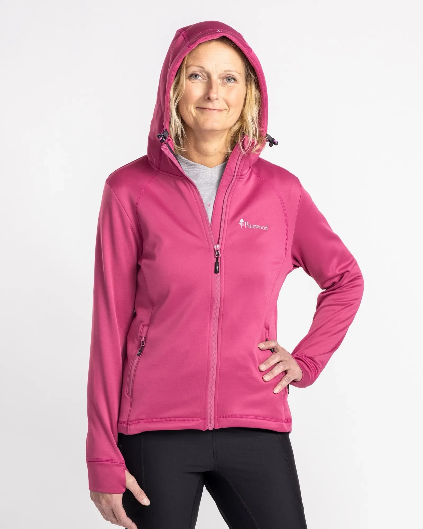 Finnveden Hoodie Dam / Pink