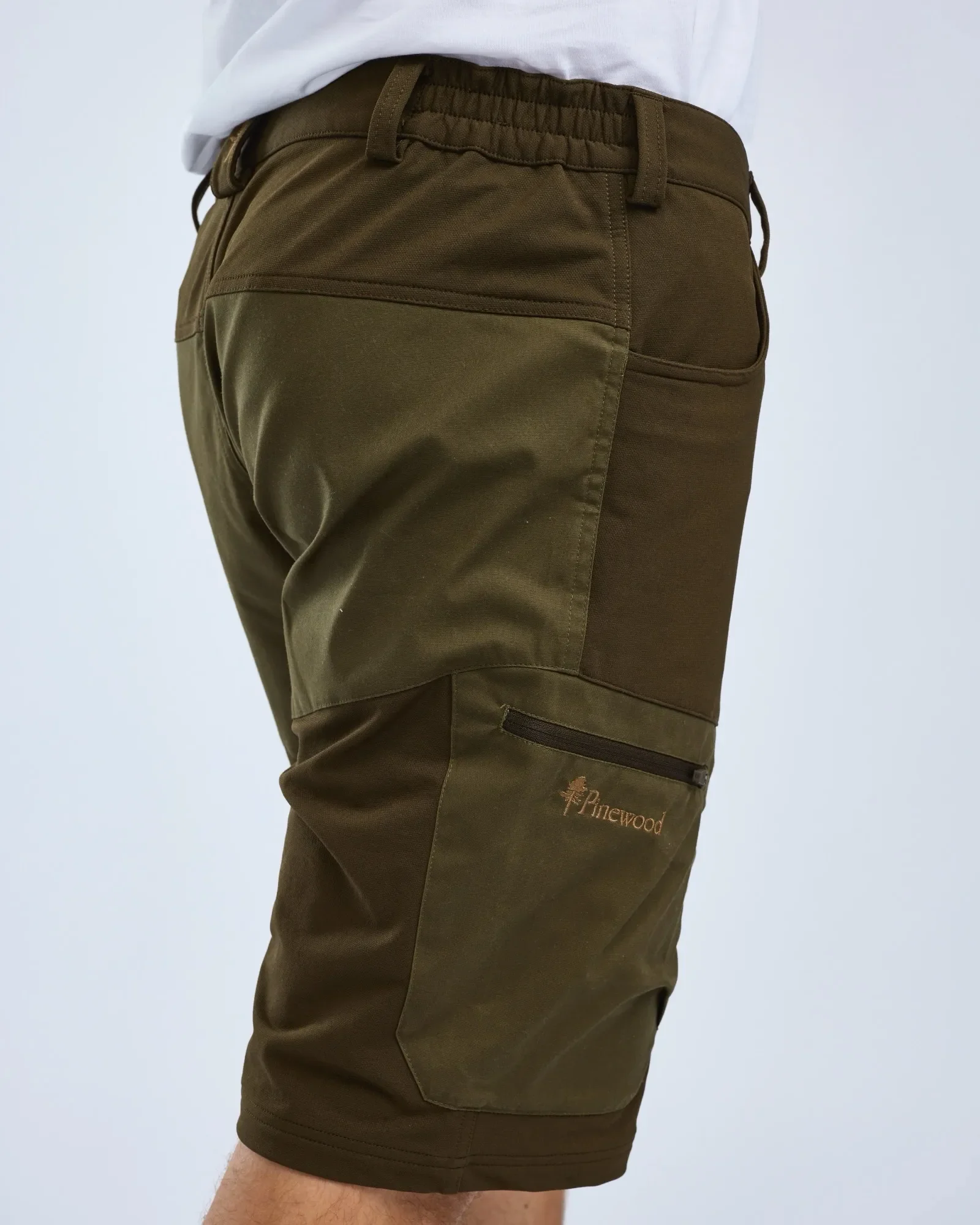 Finnveden Hybrid Shorts Herr / D.Olive/H.Olive - Image 3