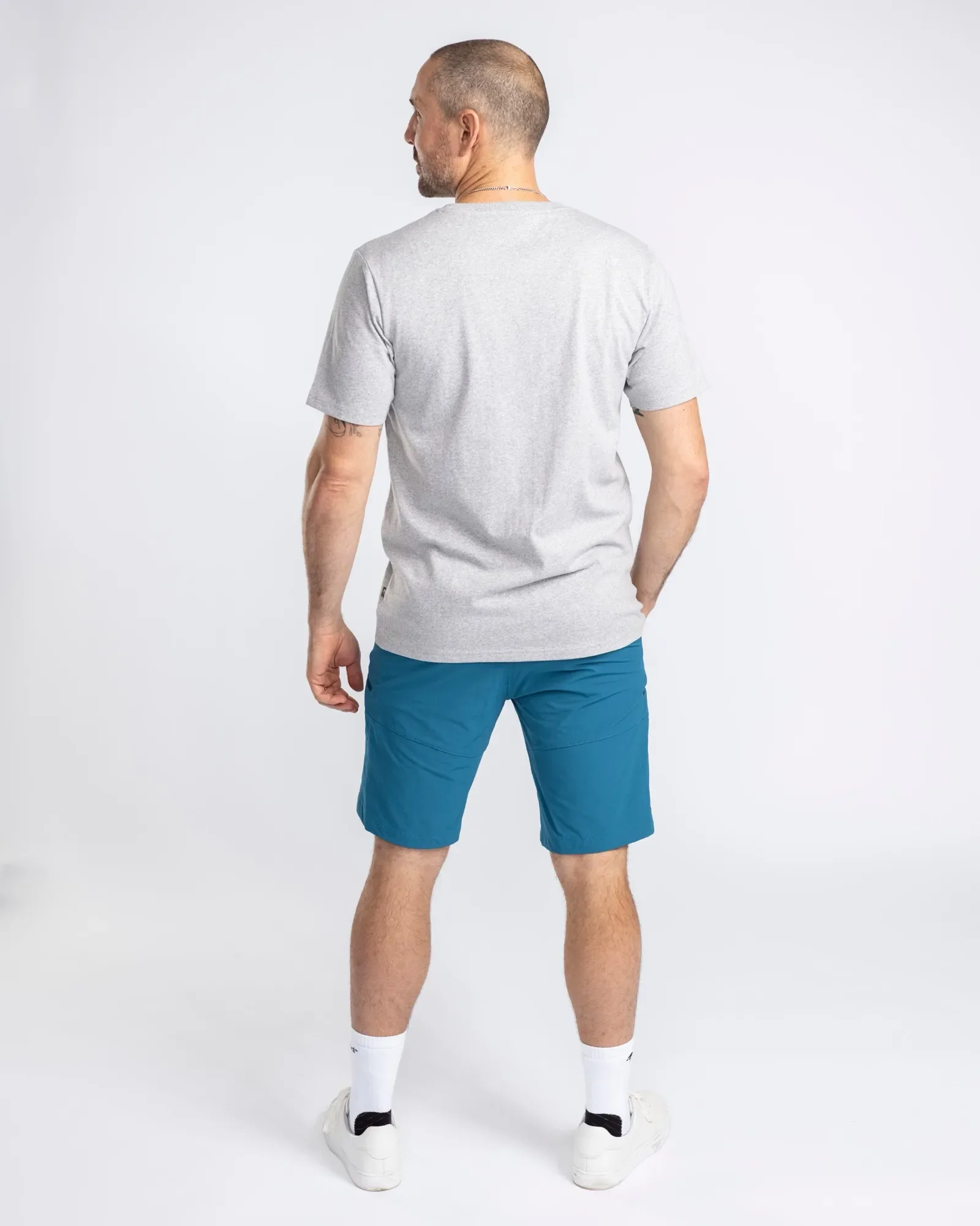 Finnveden Recycled T-shirt Herr / L.Grey Mel - Image 2