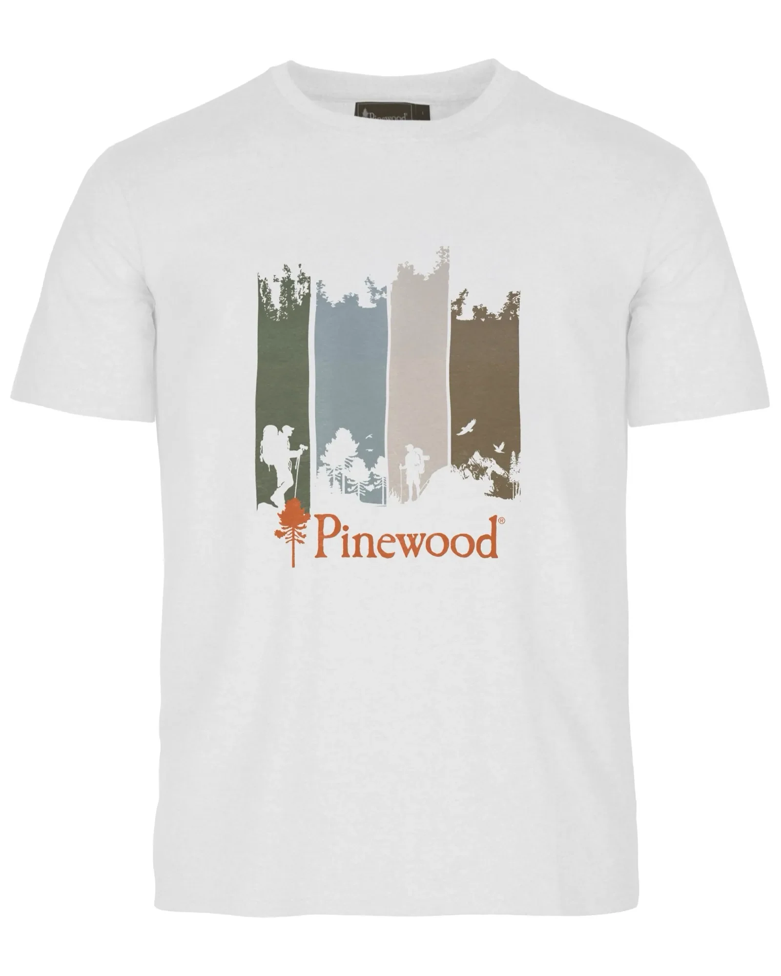 Finnveden Recycled T-shirt Herr / WhiteMel Adventure - Image 3