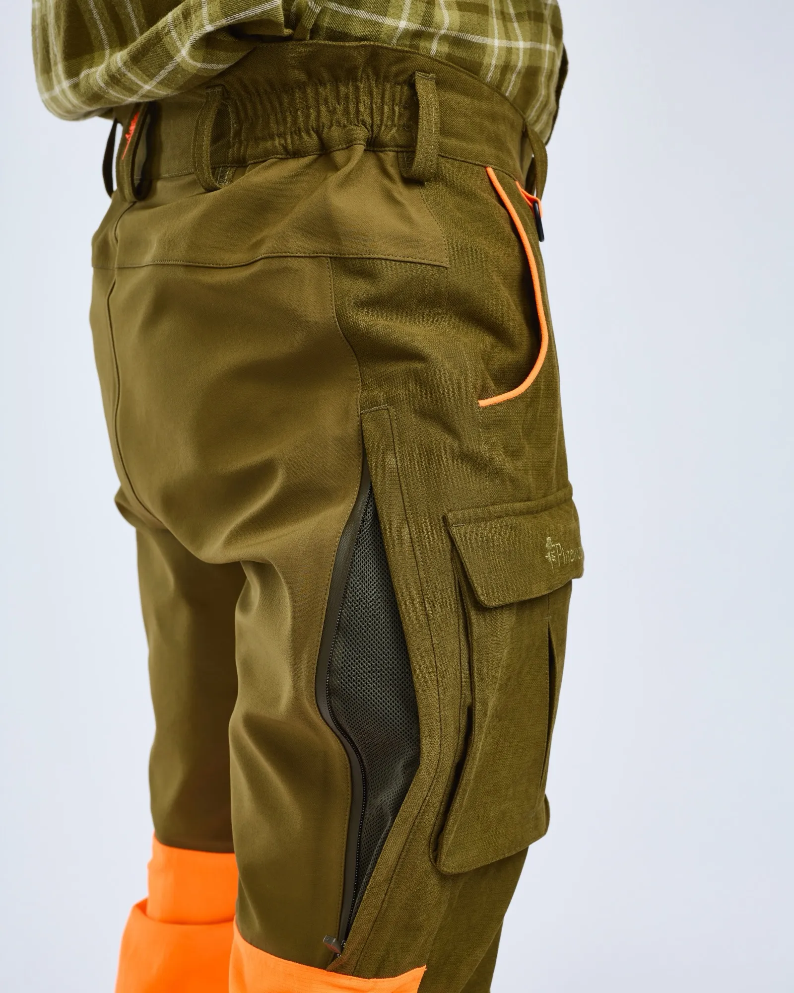Furudal Expert 2L Hunting Byxor Herr / OliveGreen/Orange - Image 4