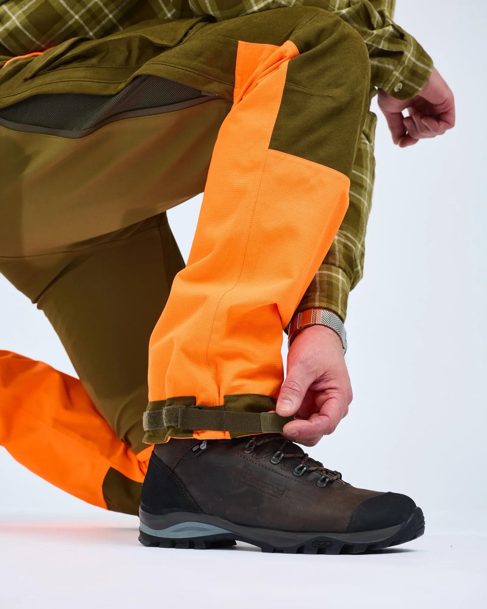 Furudal Expert 2L Hunting Byxor Herr / OliveGreen/Orange - Image 5