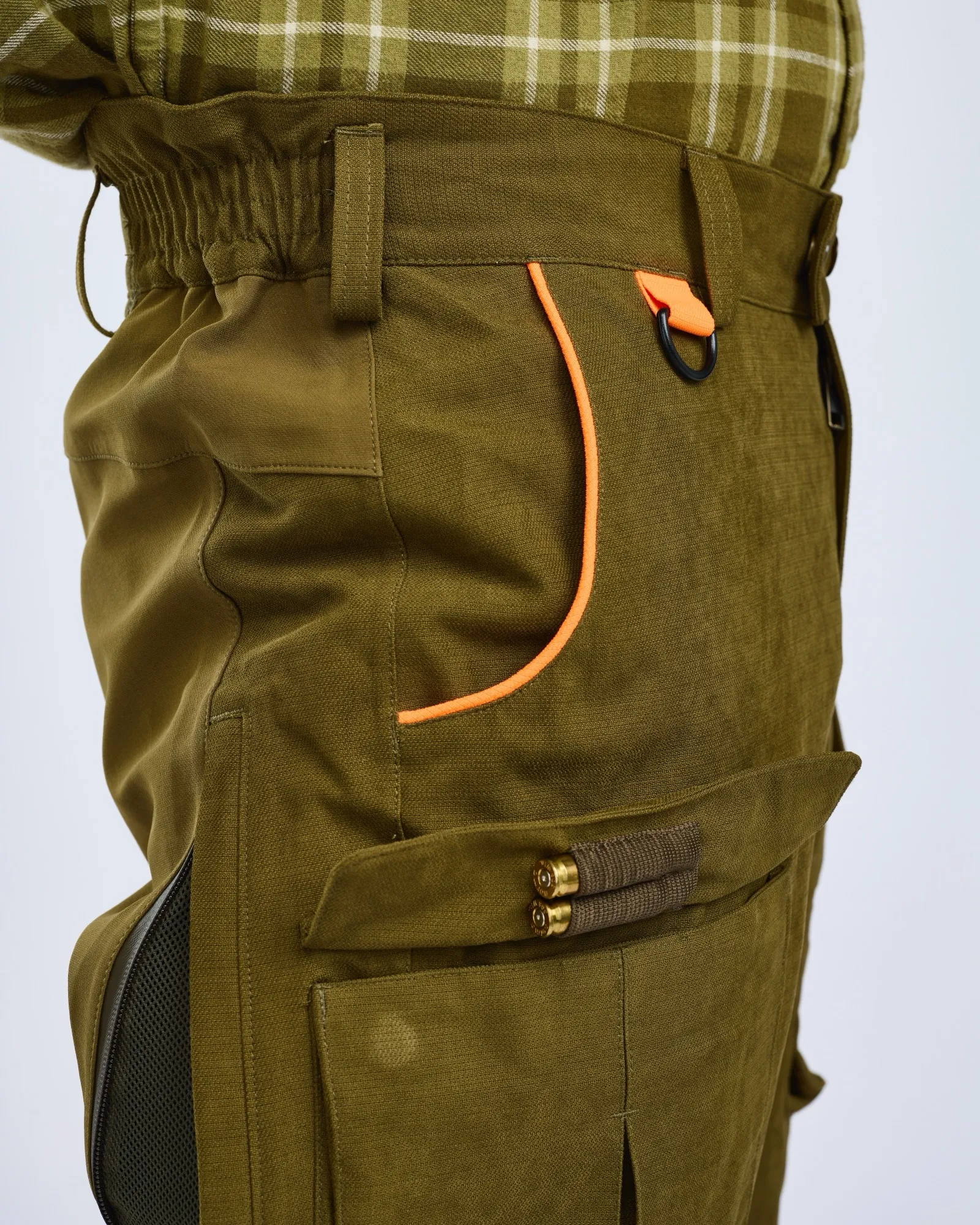 Furudal Expert 2L Hunting Byxor Herr / OliveGreen/Orange - Image 7