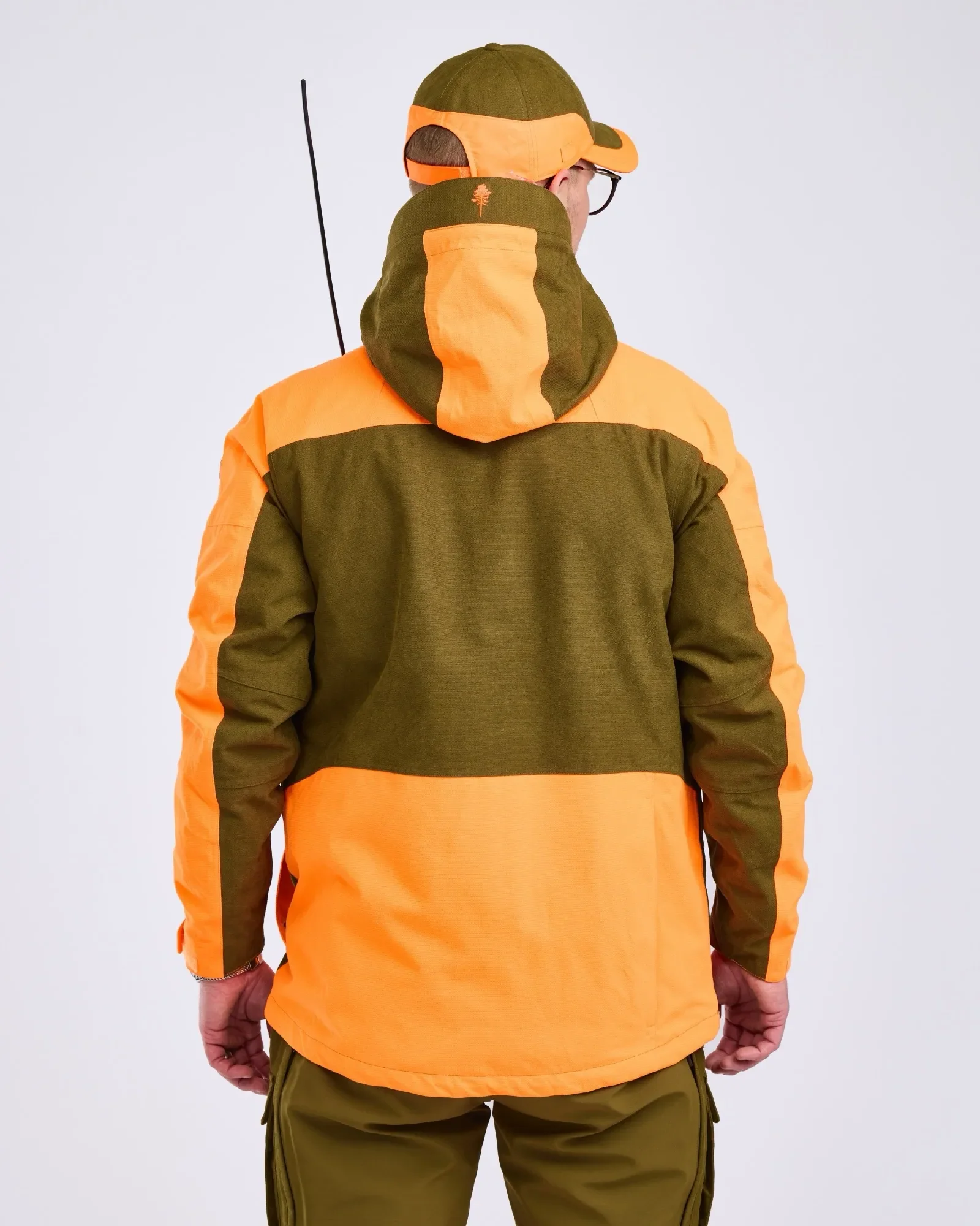 Furudal Expert 2L Hunting Jacka Herr  / OliveGreen/Orange - Image 2