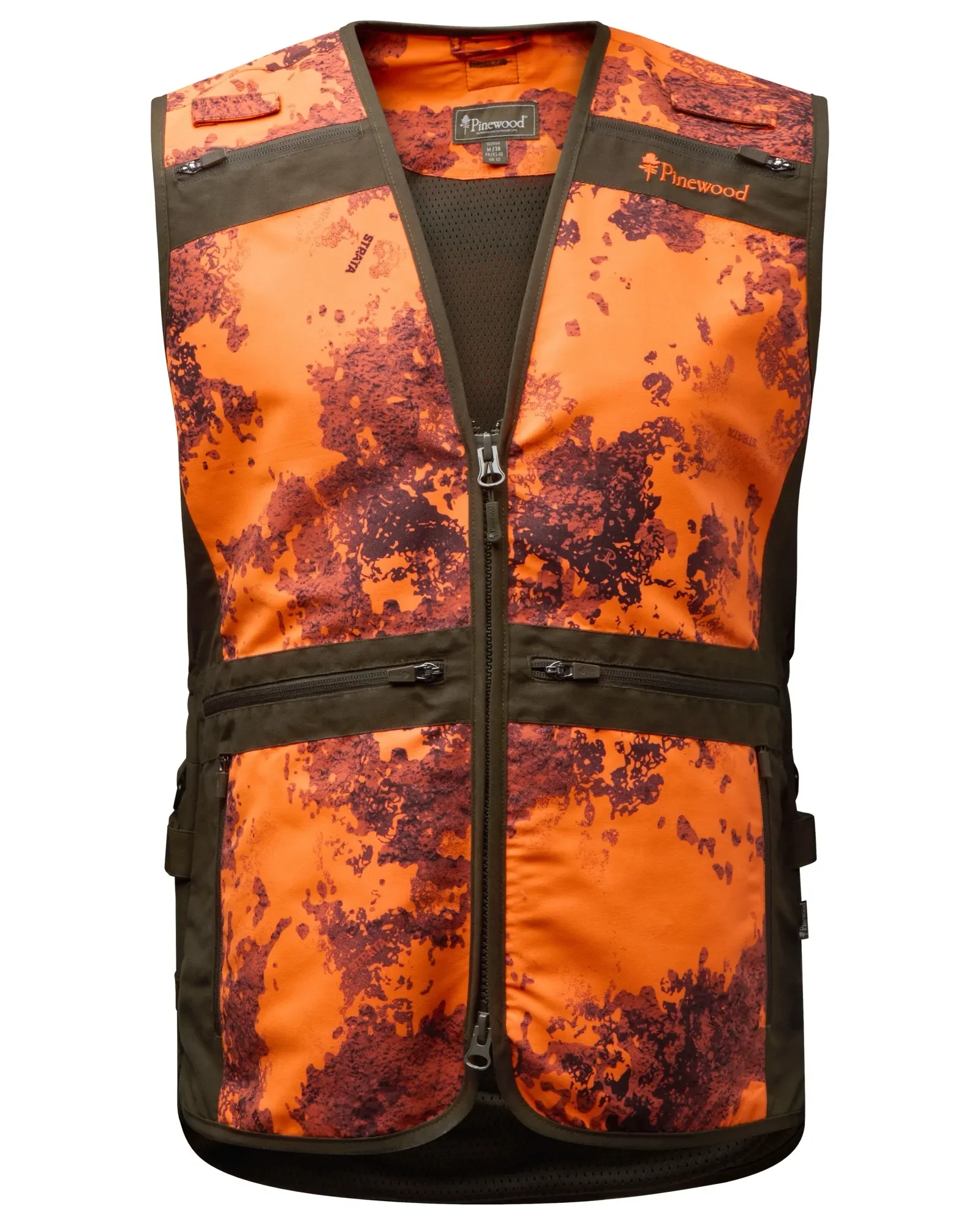 Furudal Hunter Pro 2.0 Camou Väst Dam / Strata Blaze/Moss Gr - Image 6