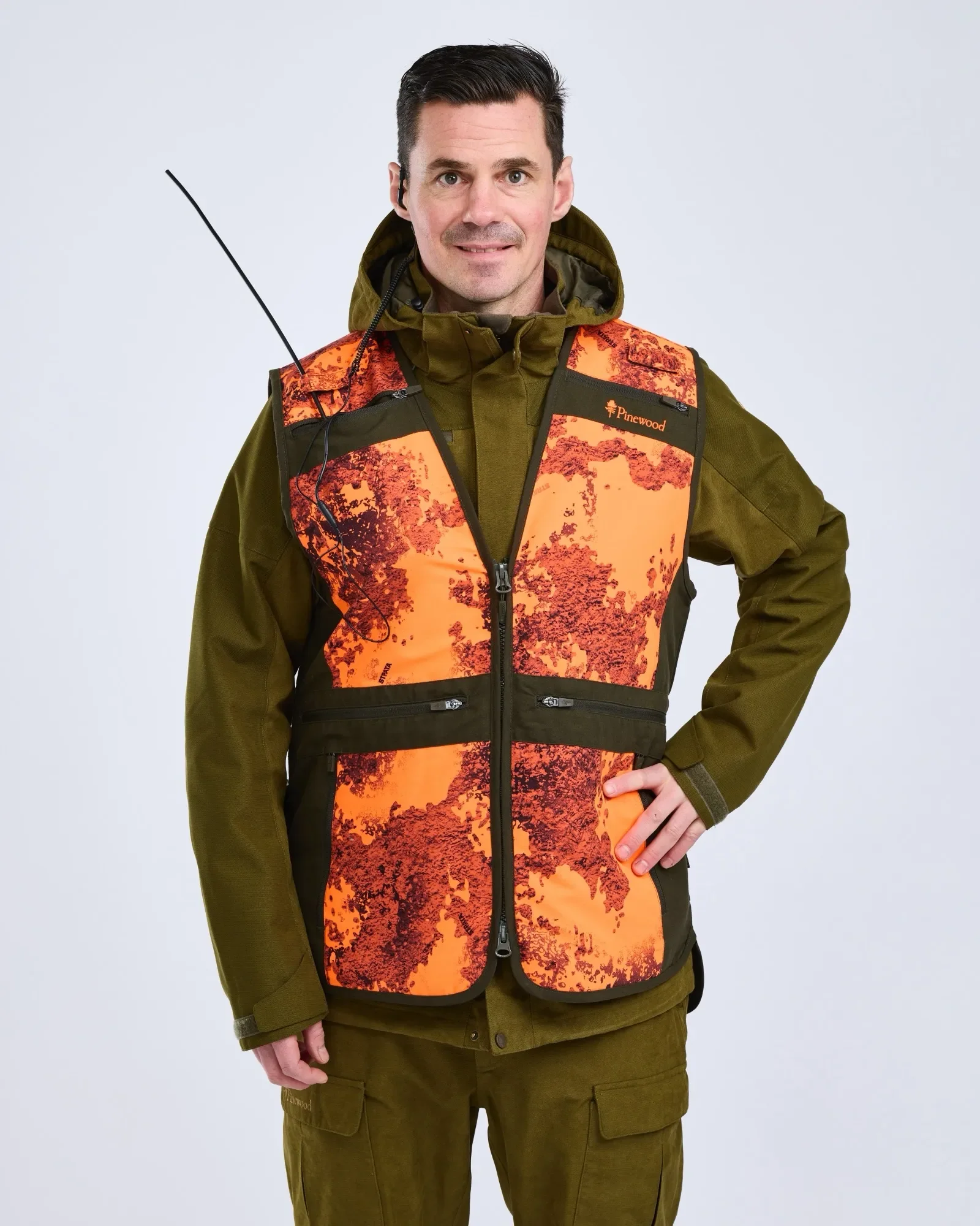 Furudal Hunter Pro 2.0 Camou Väst Herr / Strata Blaze/Moss Gr
