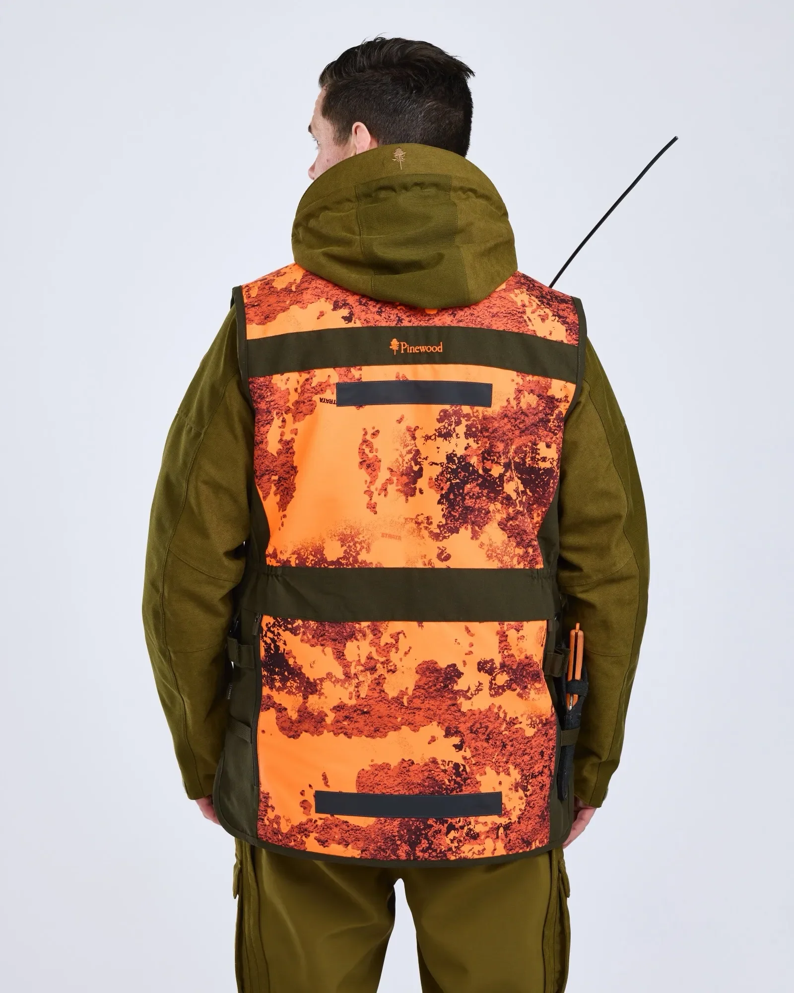 Furudal Hunter Pro 2.0 Camou Väst Herr / Strata Blaze/Moss Gr - Image 2