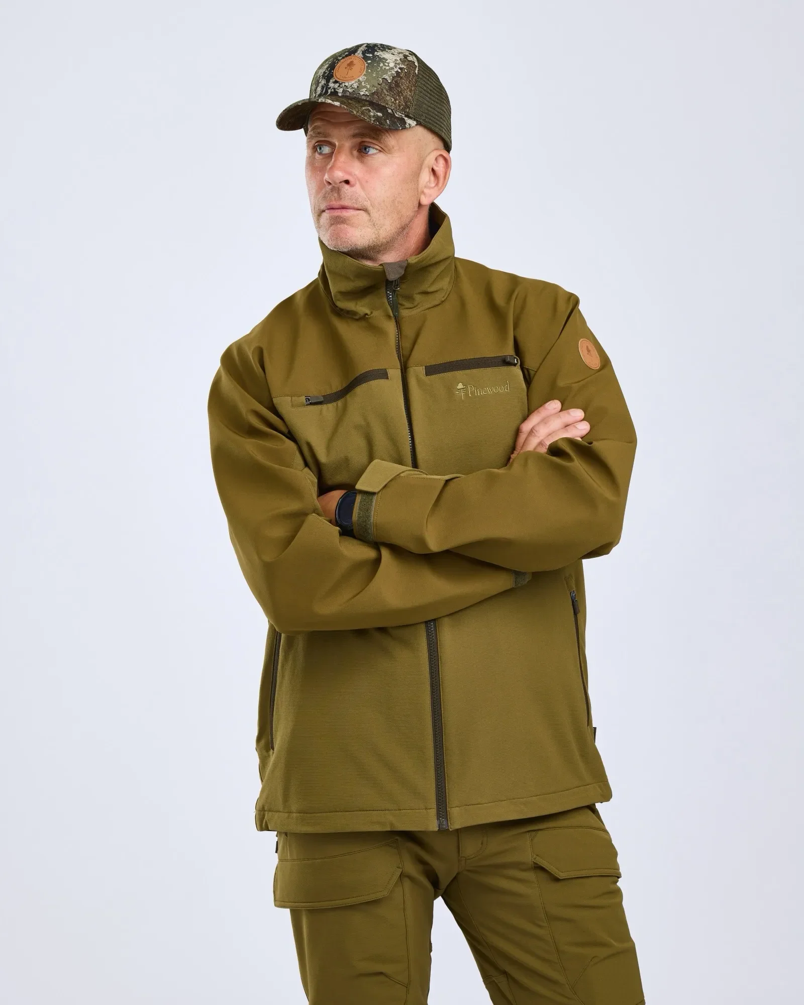 Furudal Hybrid Stretch Jacka Herr / Olive Green