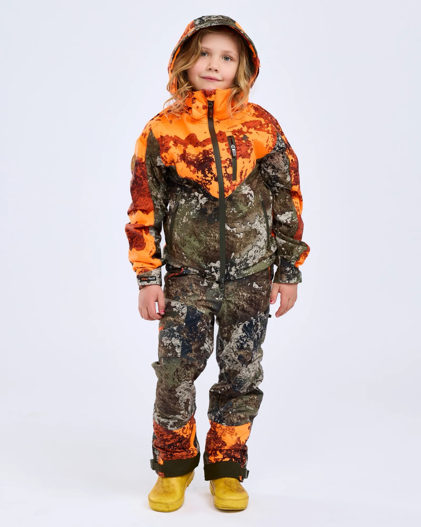 Furudal Retriever Active Camou Jaktbyxa Kids / Strata/Strata Blaze