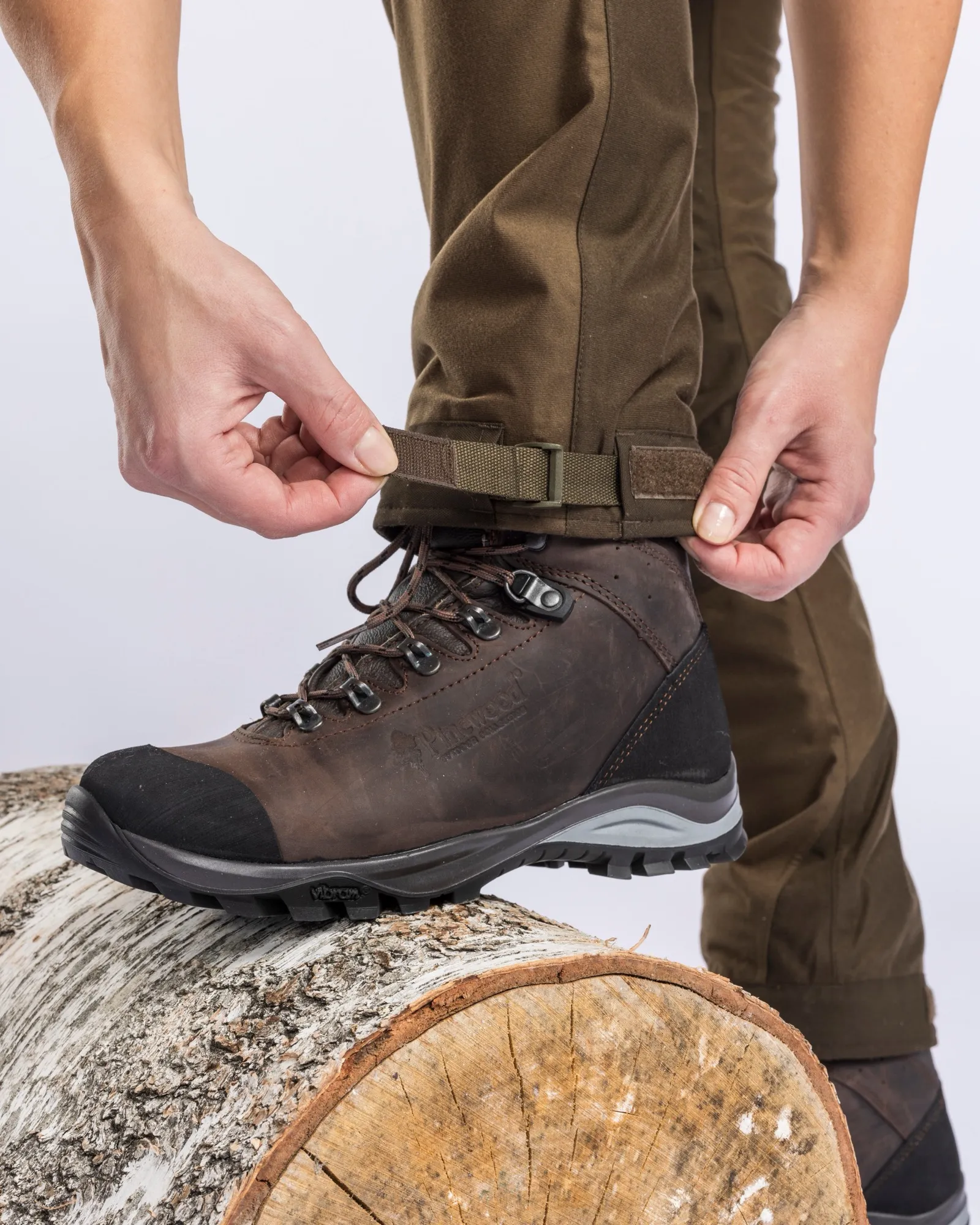 Furudal Retriever Active Jaktbyxa Dam / H.Brown/Suede Brown - Image 4