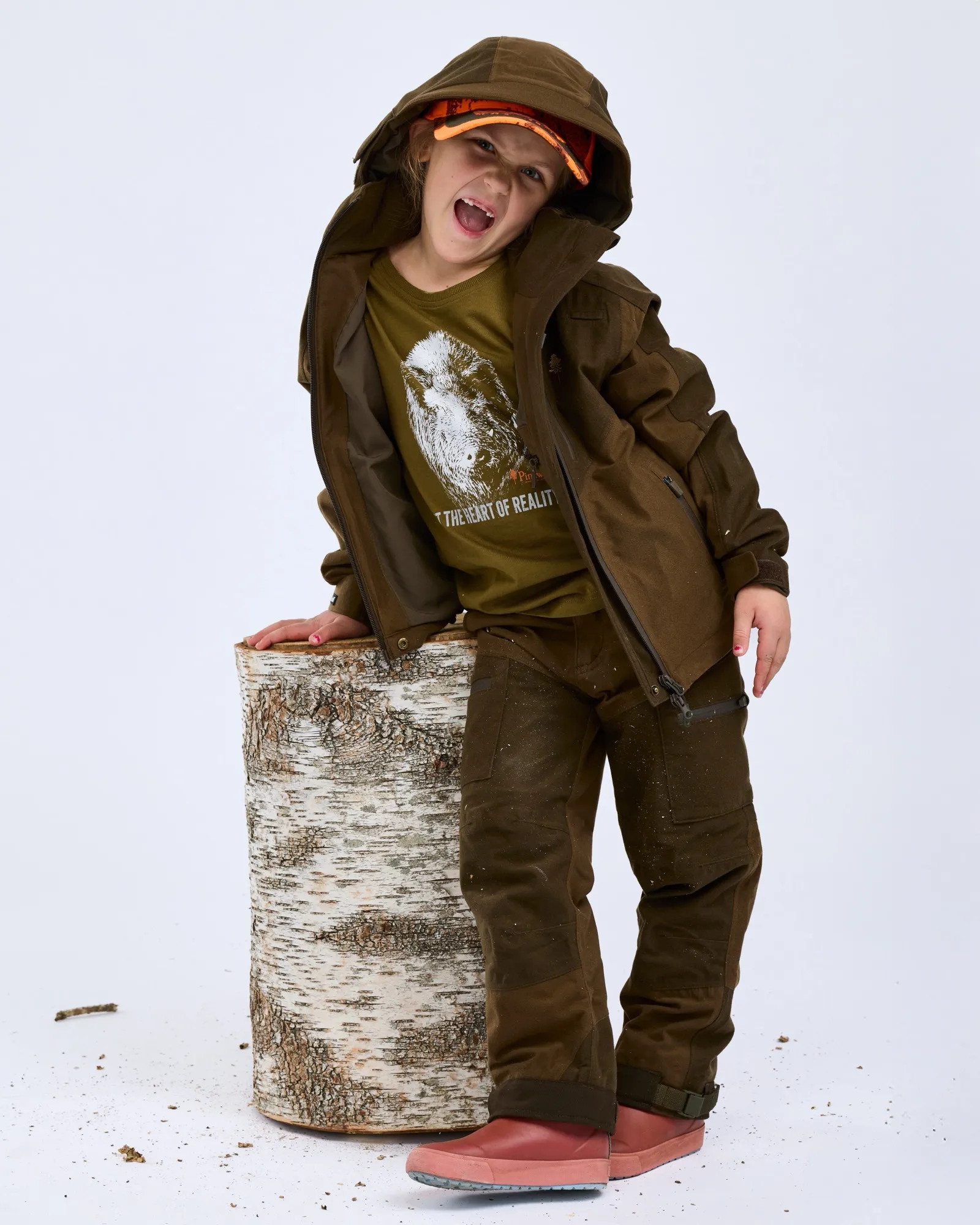 Furudal Retriever Active Jaktbyxa Kids / H.Brown/Suede Brown