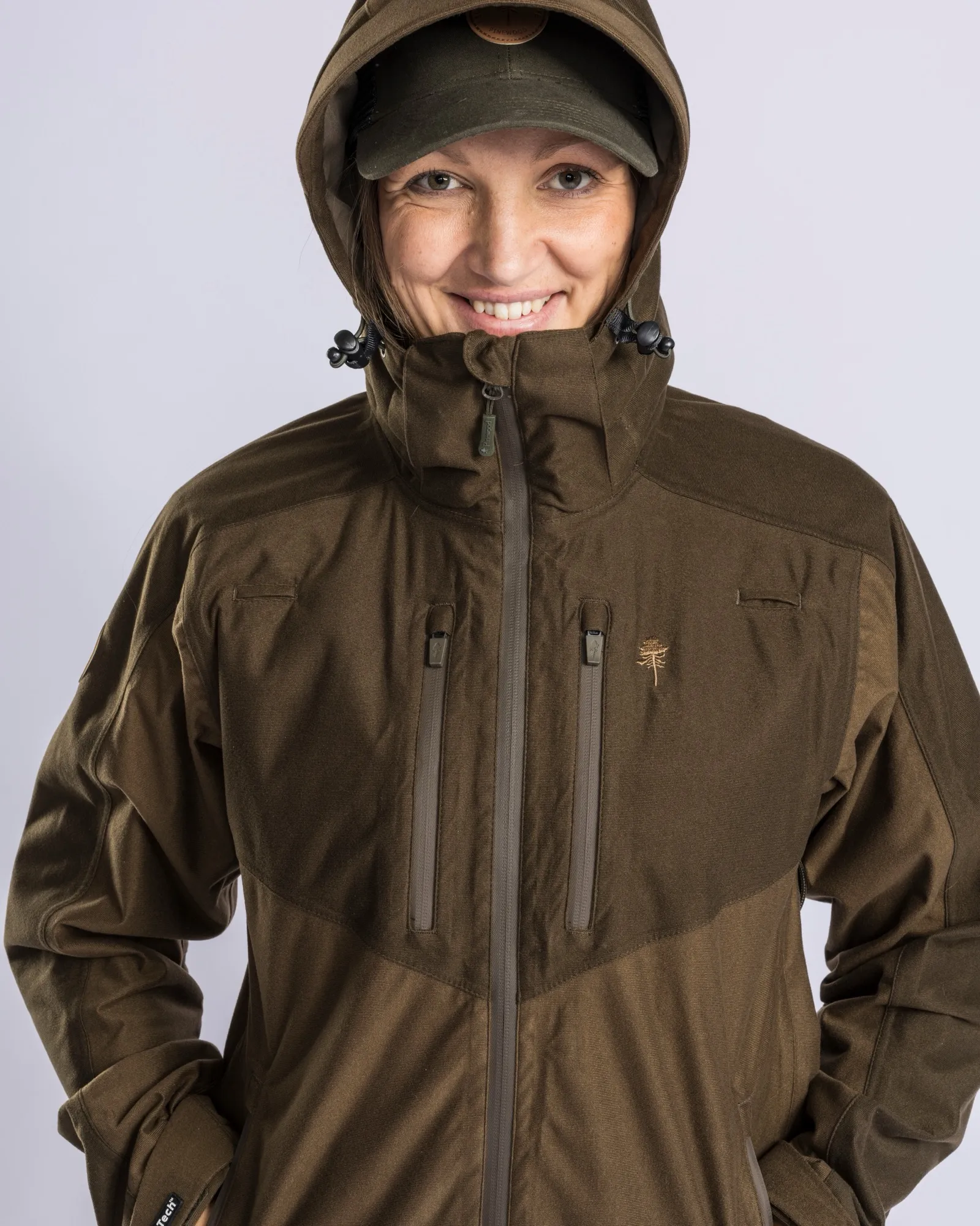Furudal Retriever Active Jaktjacka Dam / H.Brown/Suede Brown - Image 4