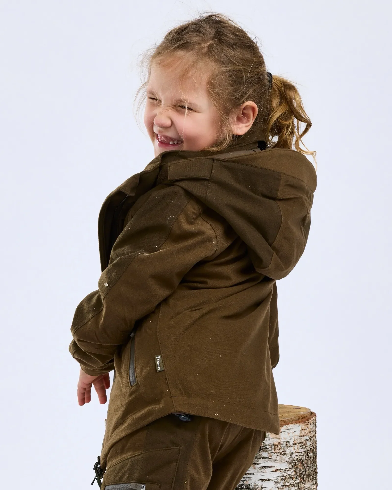 Furudal Retriever Active Jaktjacka Kids / H.Brown/Suede Brown - Image 2