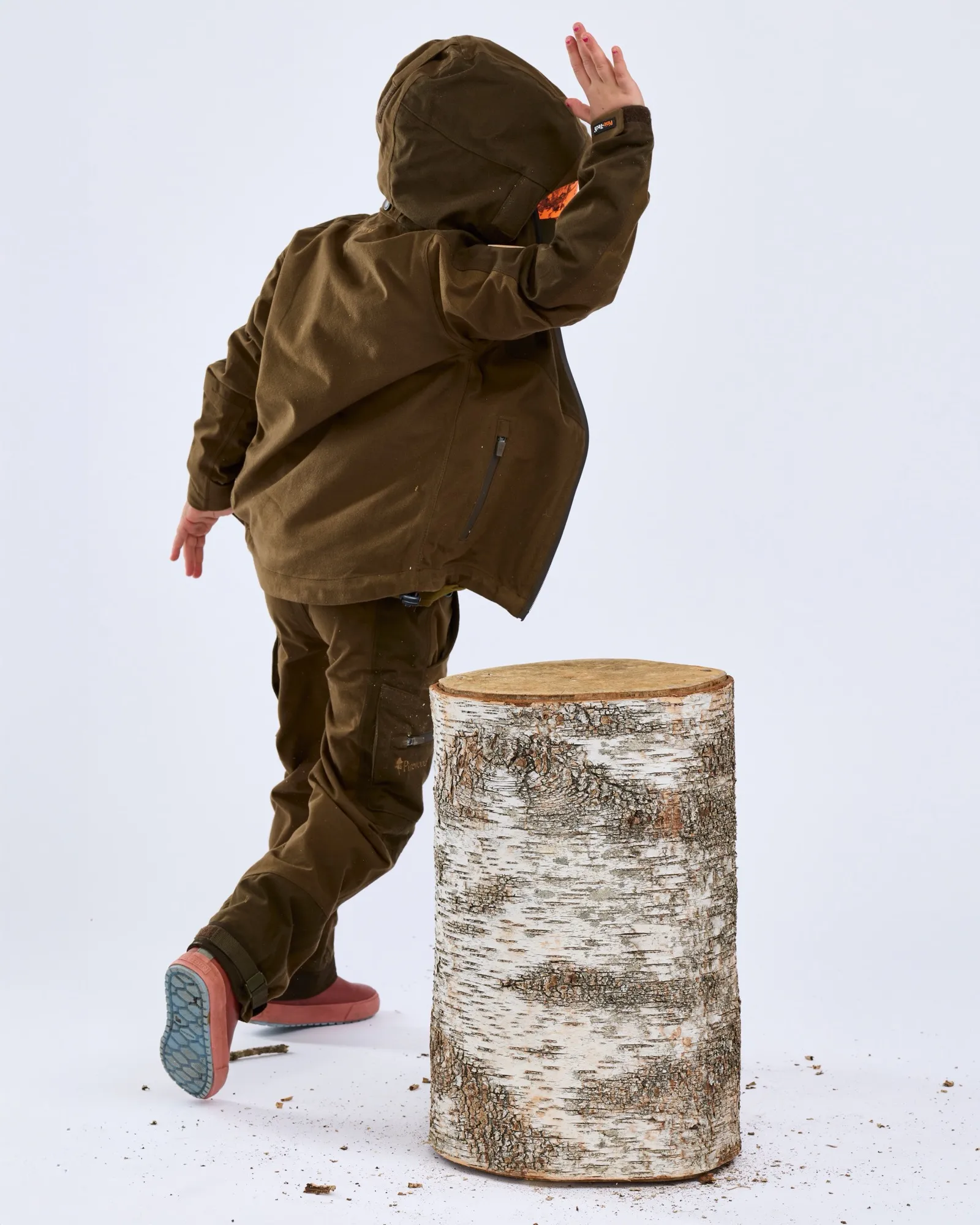 Furudal Retriever Active Jaktjacka Kids / H.Brown/Suede Brown - Image 4