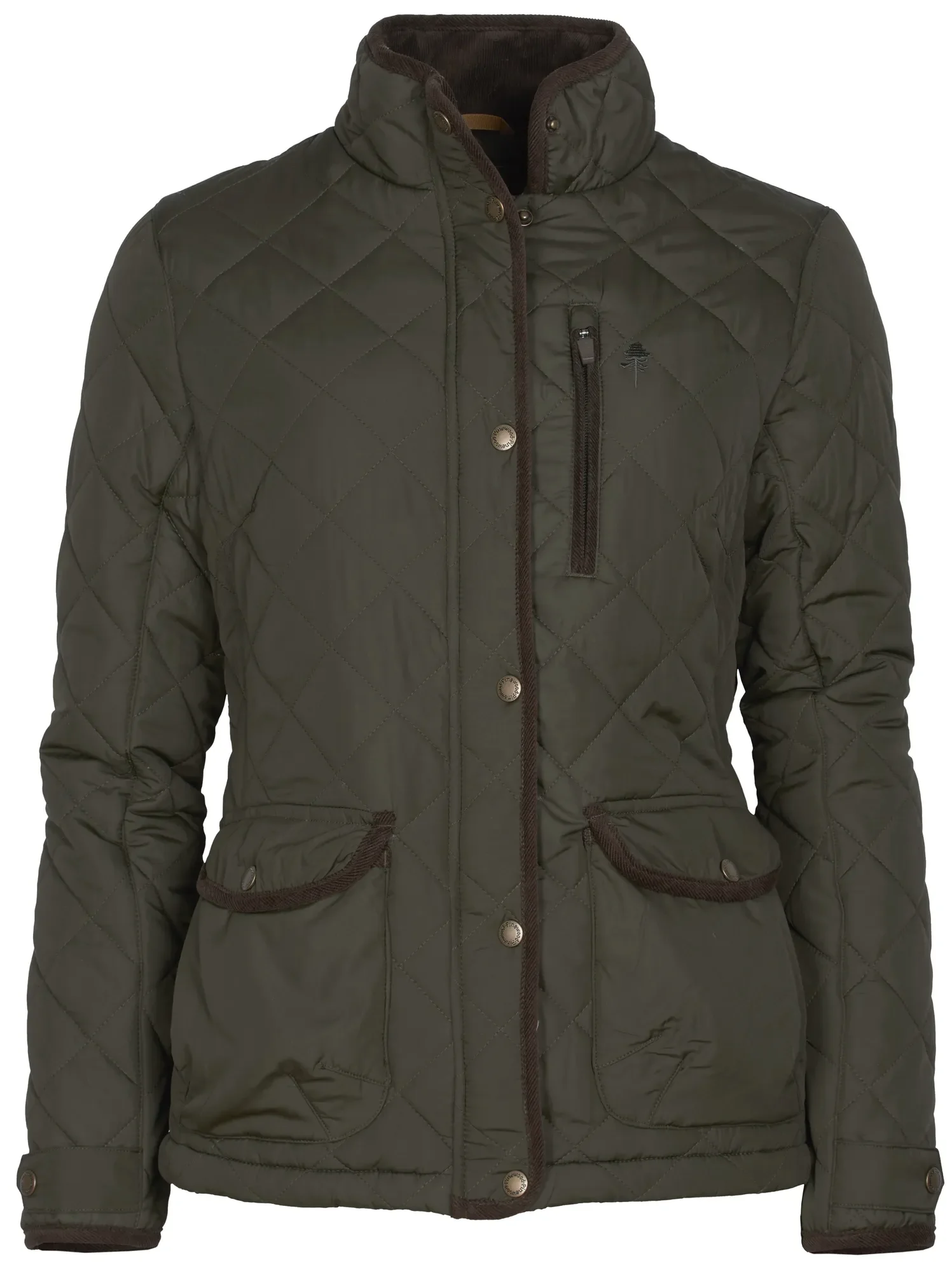 Nydala Classic Quiltad Jacka Dam / Moss Green - Image 6