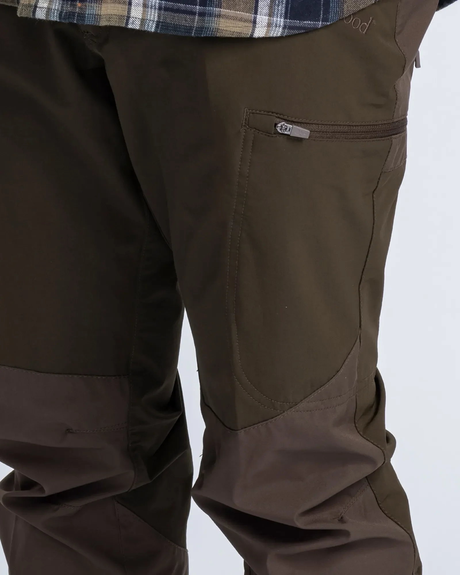 Pinewood® Abisko Brenton Byxa Herr / D.Olive/Suede Brown - Image 3