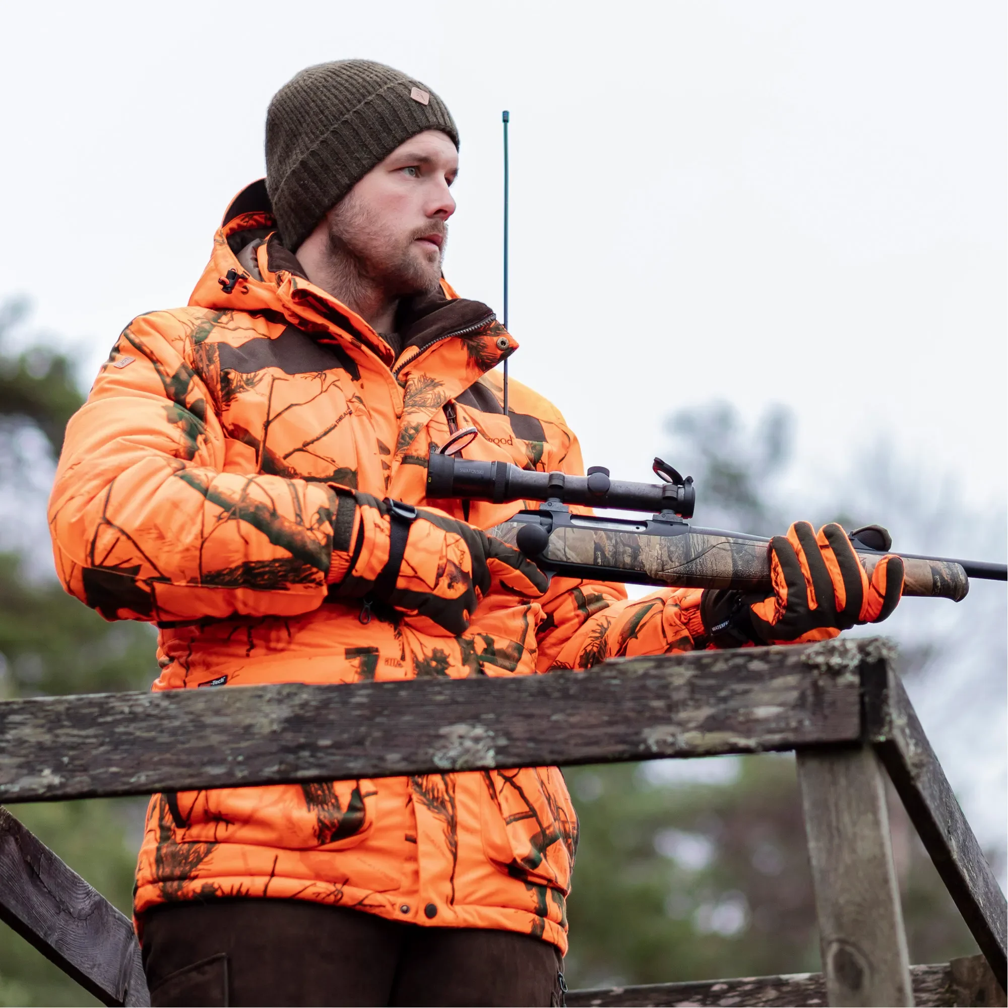 Pinewood® Abisko Camou 2.0 Jaktjacka Herr / AP Blaze - Image 4