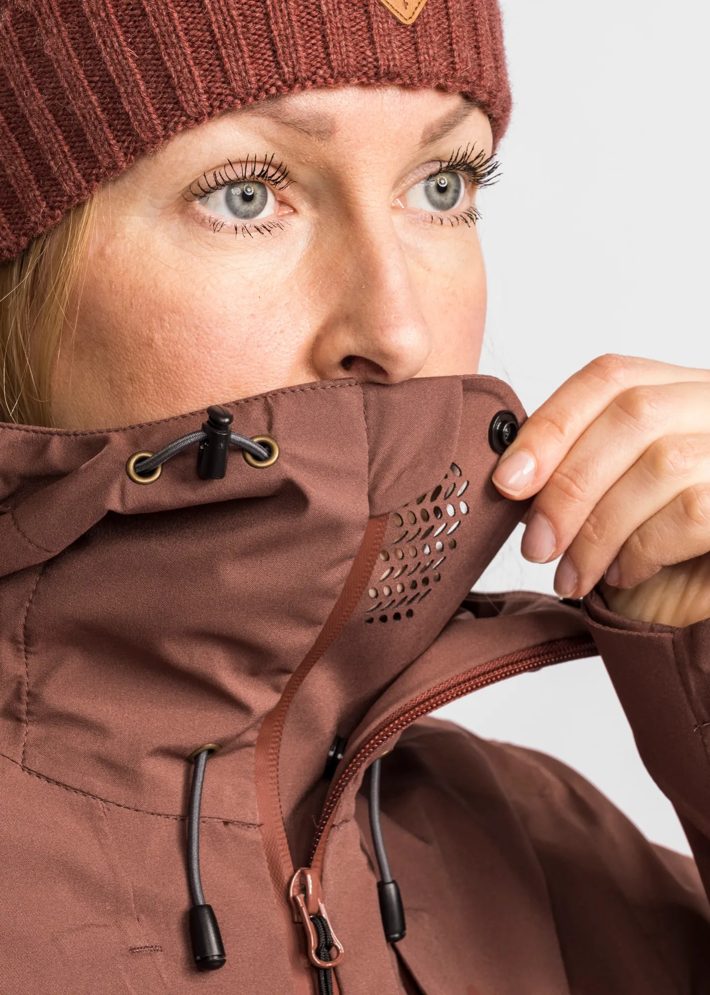 Pinewood® Abisko Telluz Jacka Dam / Marron Rose - Image 3