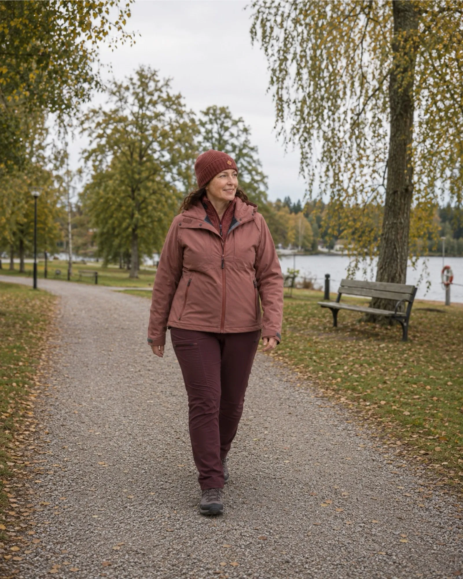 Pinewood® Abisko Telluz Jacka Dam / Marron Rose - Image 7