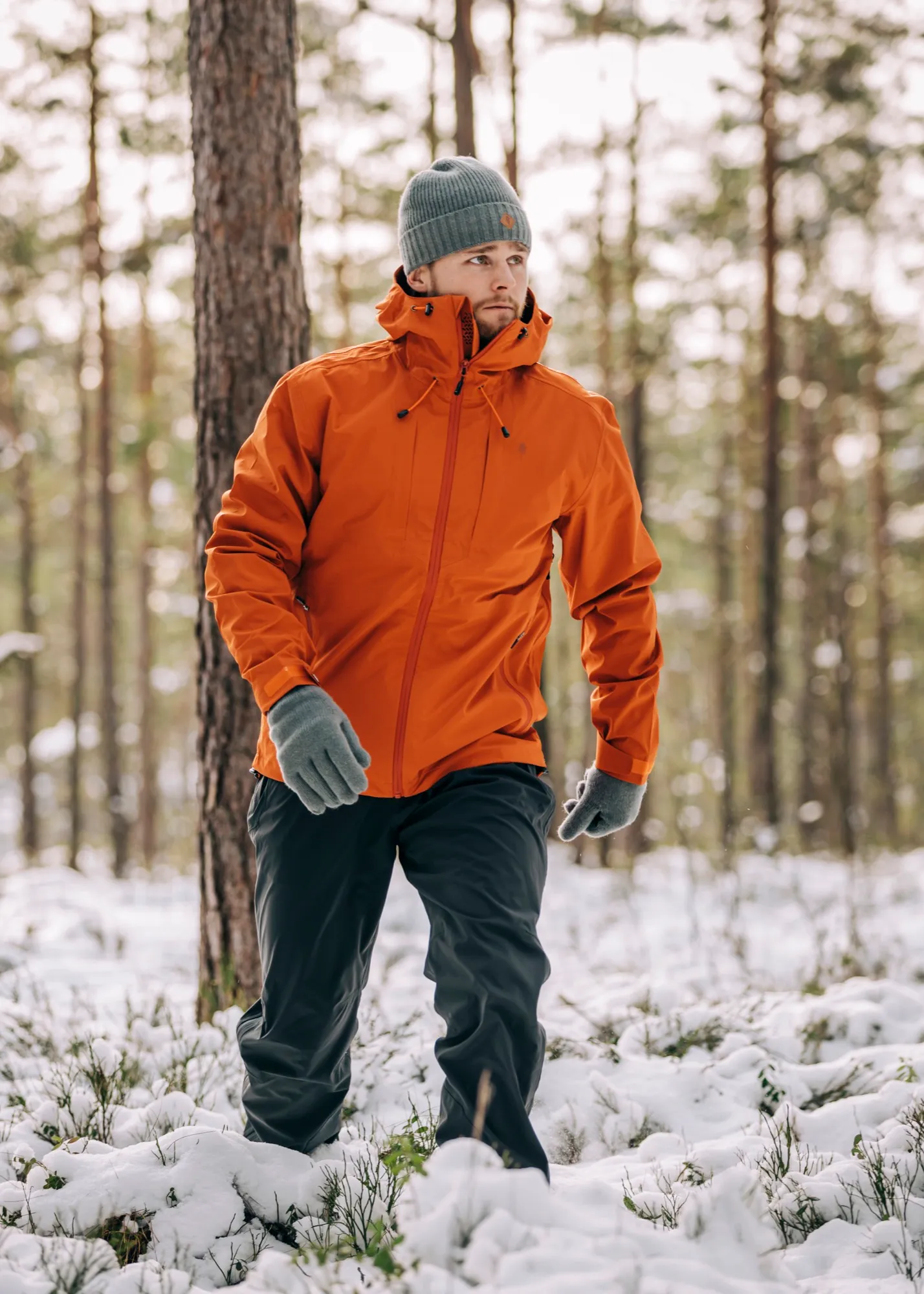 Pinewood® Abisko Telluz Jacka Herr / Burned Orange - Image 2