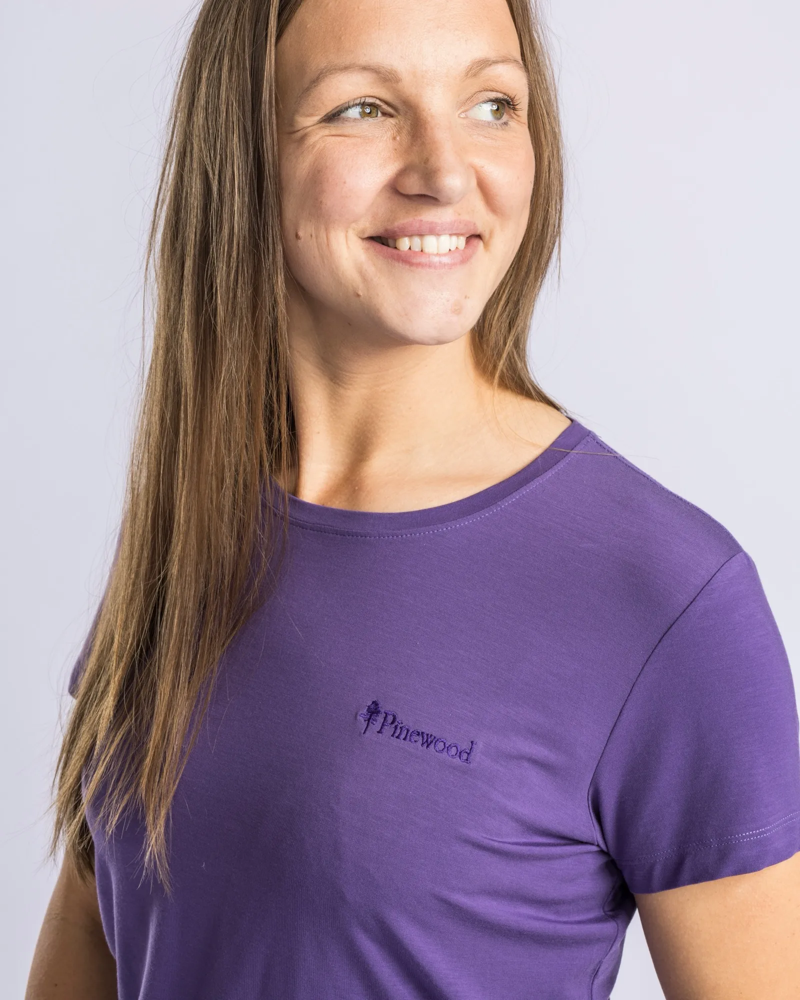 Pinewood® Active Fast-dry T-shirt Dam / Lilac - Image 3