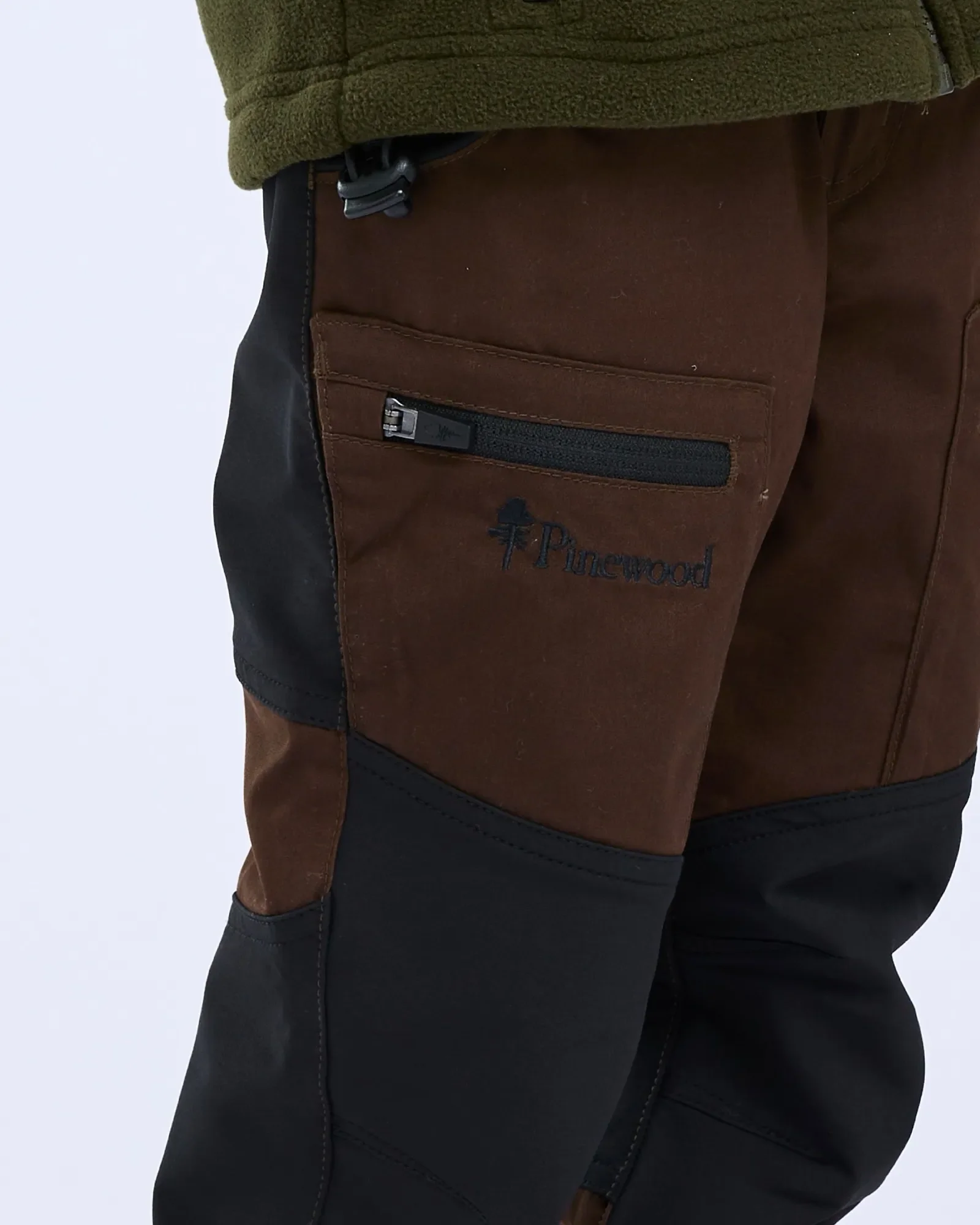 Pinewood® Caribou Tc Byxa Barn / D.Brown/Black - Image 5