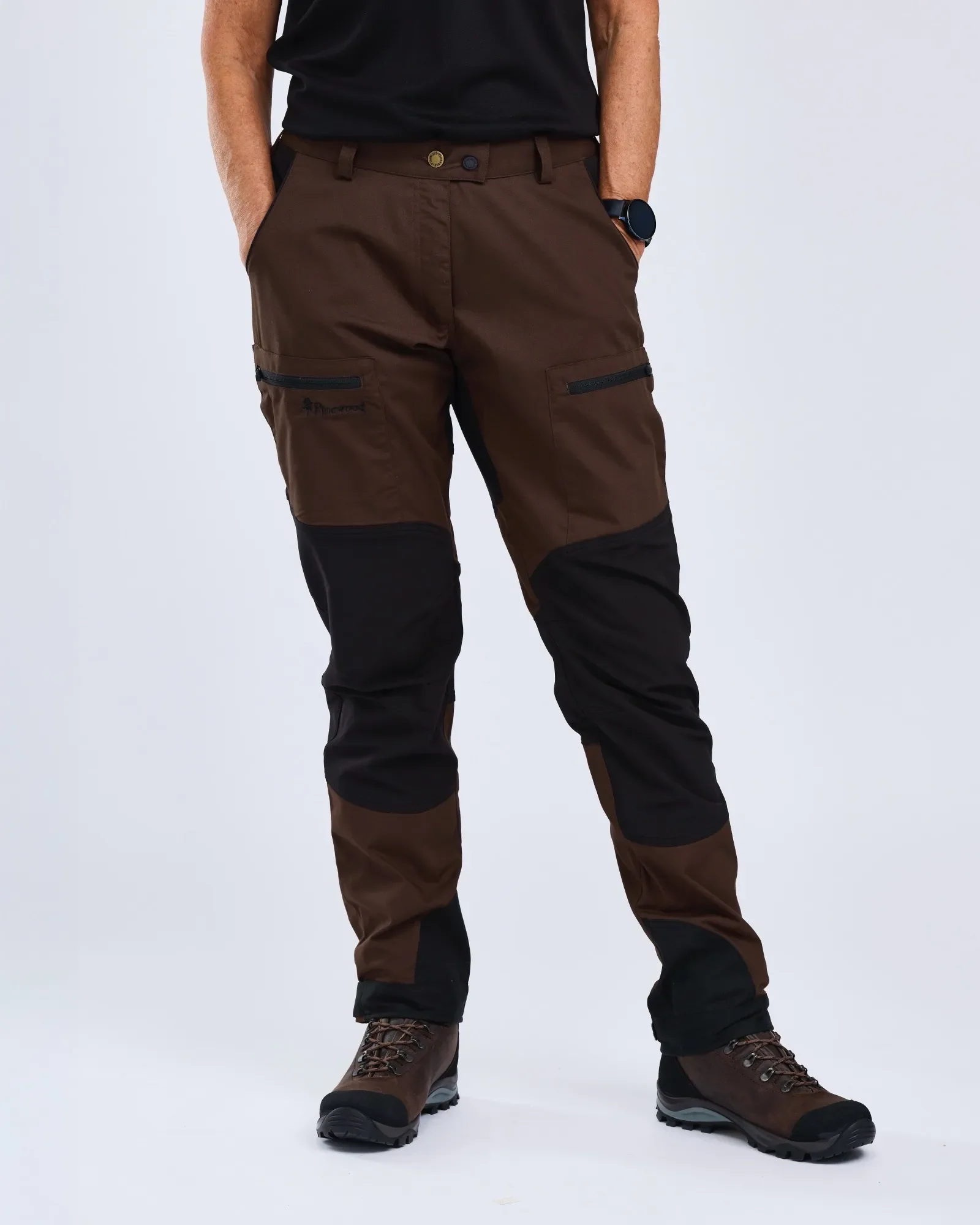 Pinewood® Caribou Tc Byxa Dam / D.Brown/Black