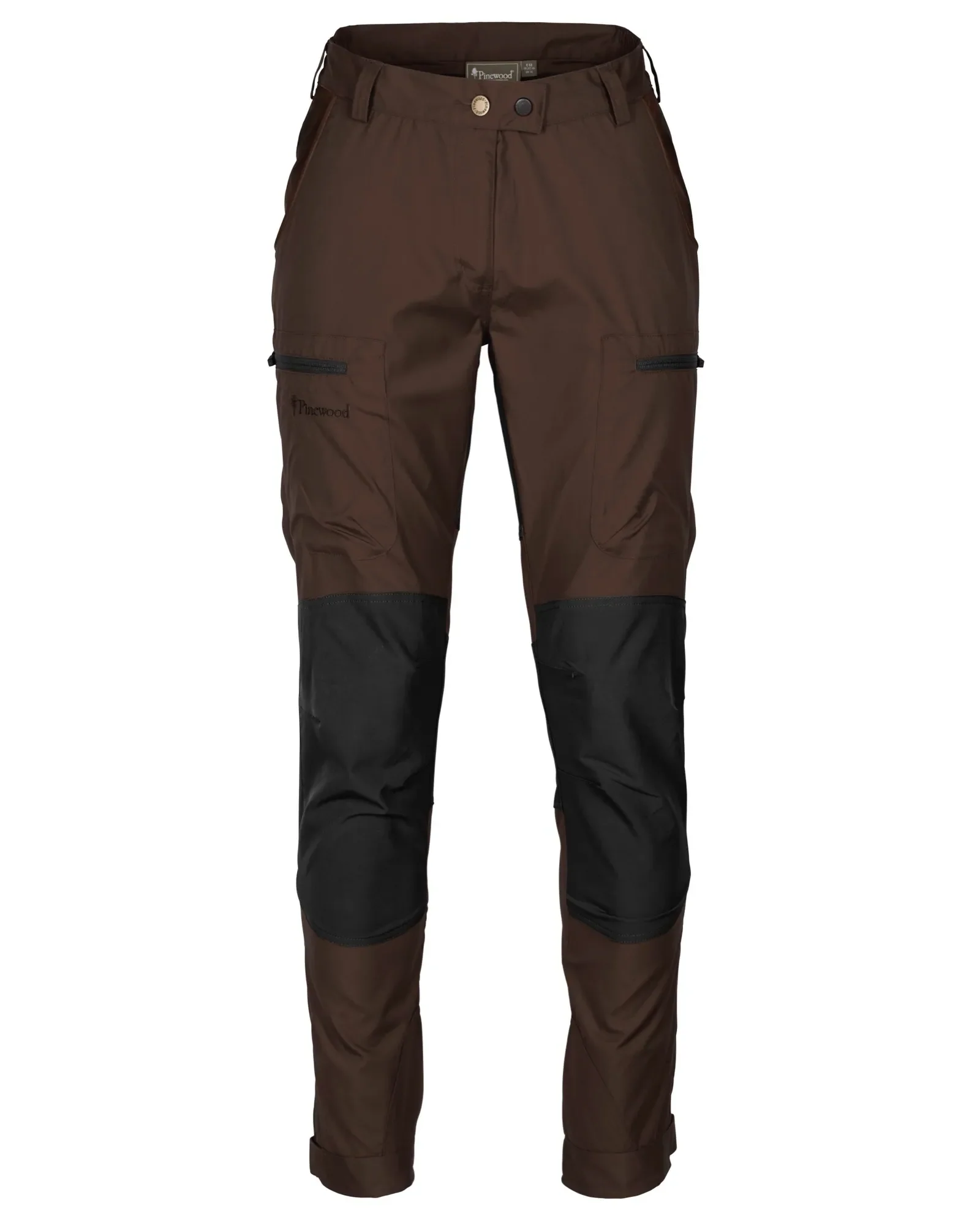 Pinewood® Caribou Tc Byxa Dam / D.Brown/Black - Image 3
