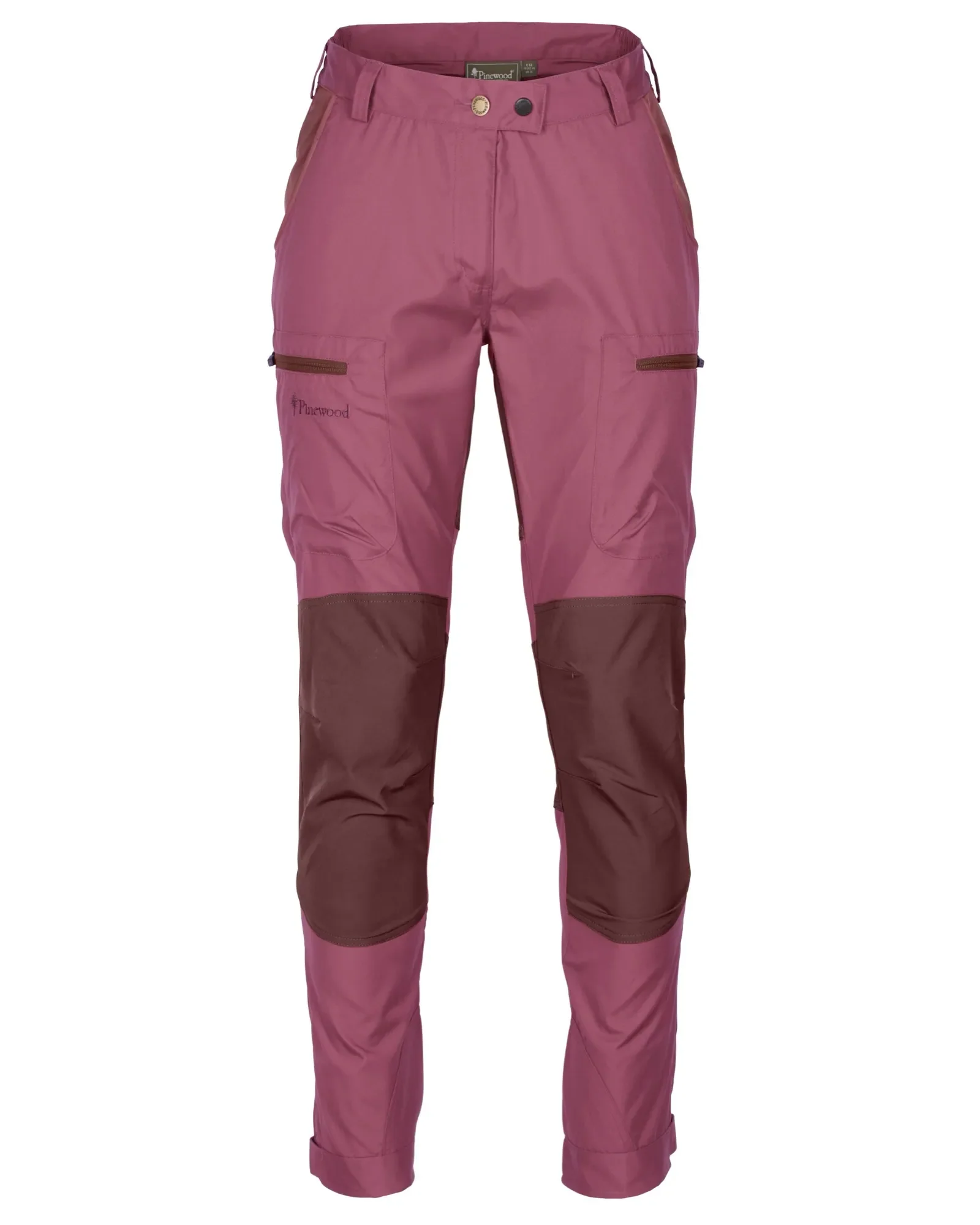 Pinewood® Caribou Tc Byxa Dam / L.Plum/Earth Plum - Image 5