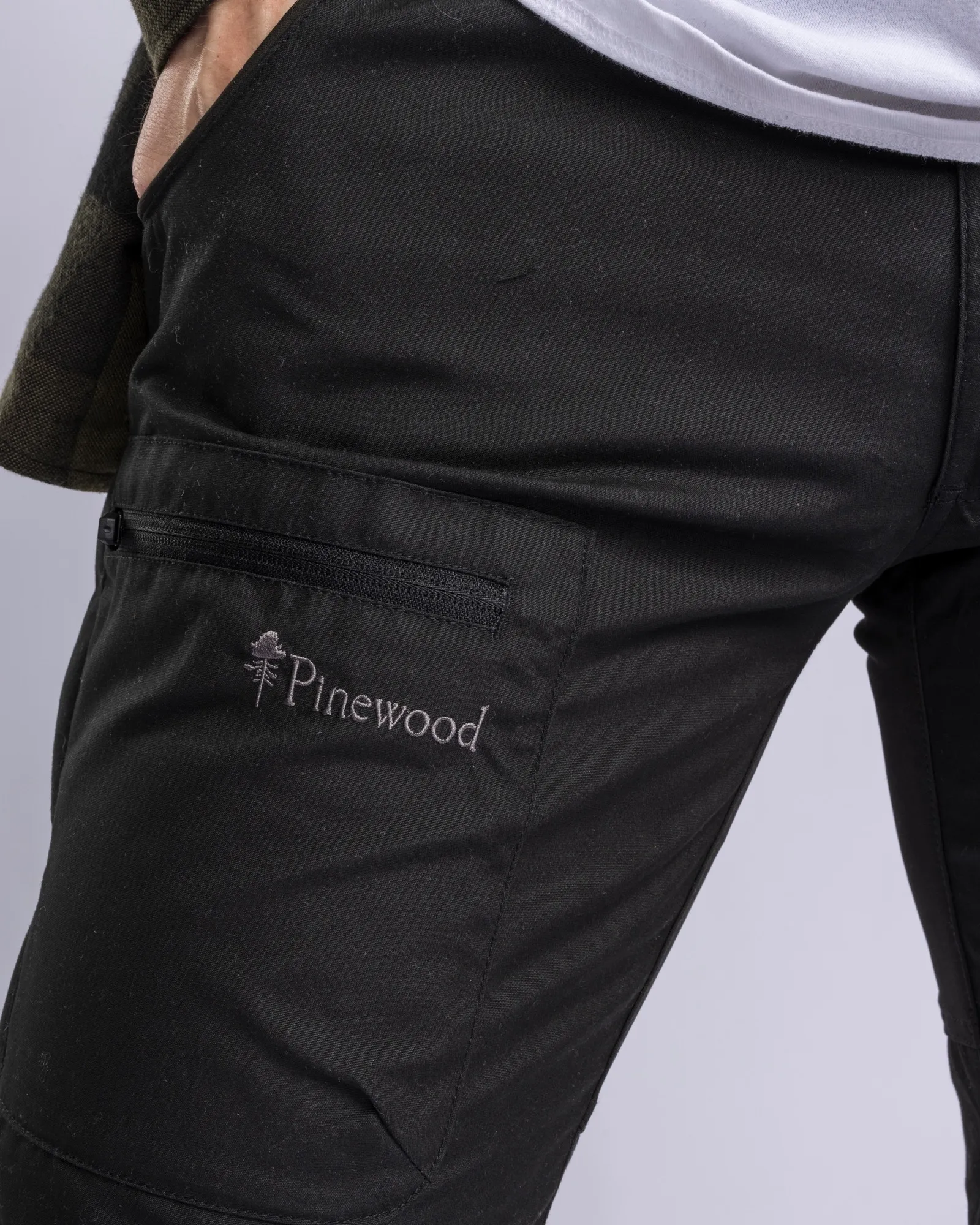 Pinewood® Caribou Tc Byxa Herr / Black/Black - Image 3