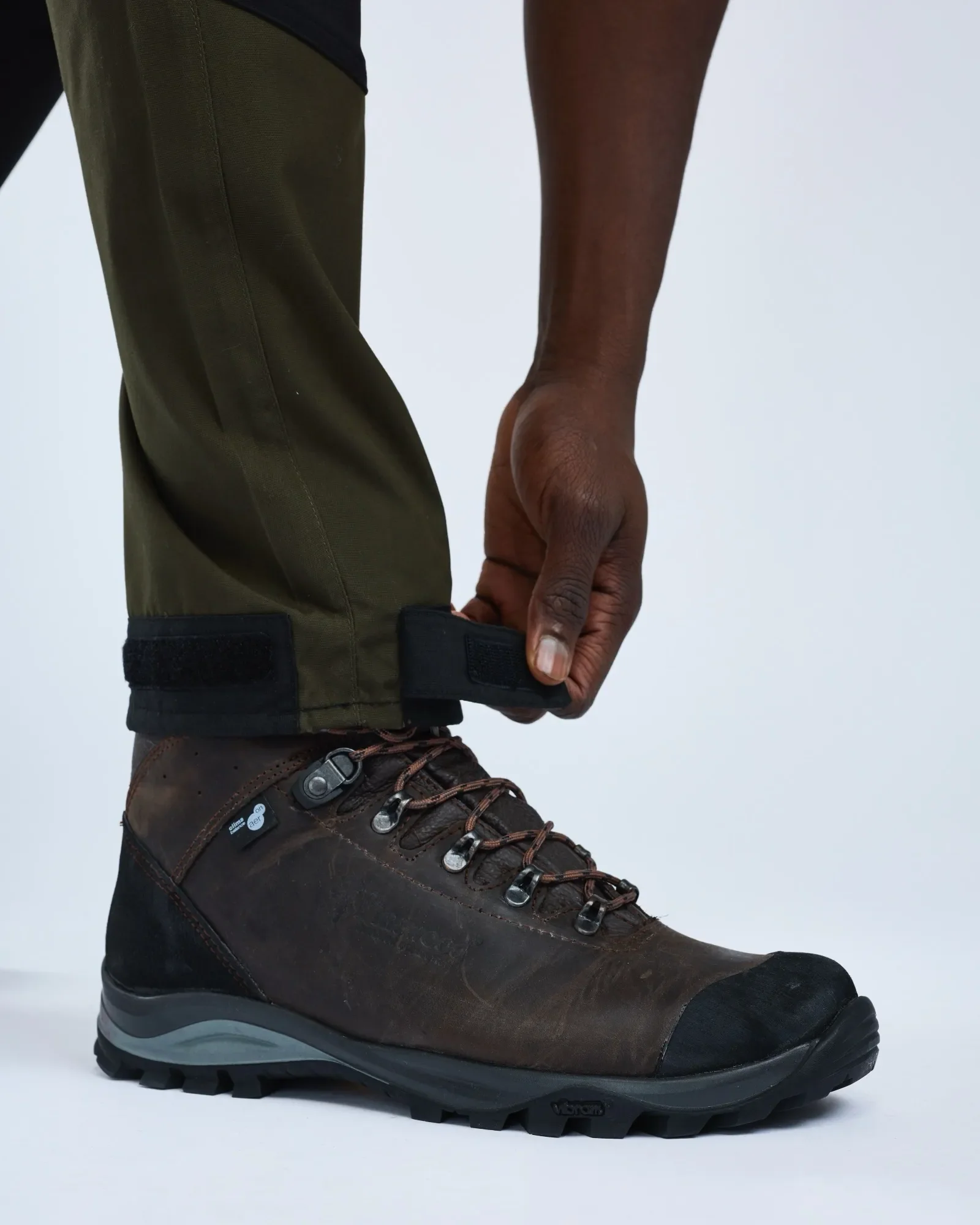 Pinewood® Caribou Tc Byxa Herr / Moss Green/Black - Image 5