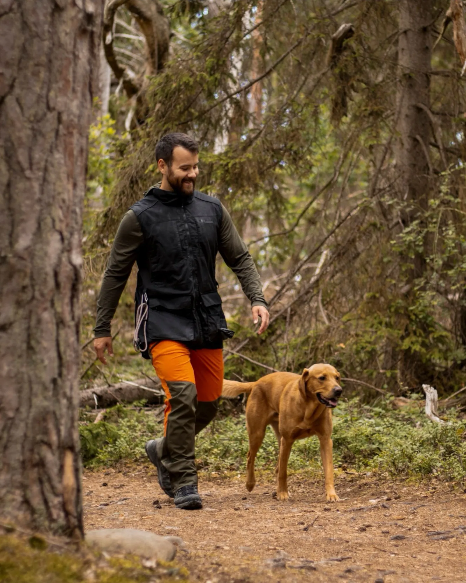 Pinewood® Dog Sports Trainer Väst Herr / Black - Image 2