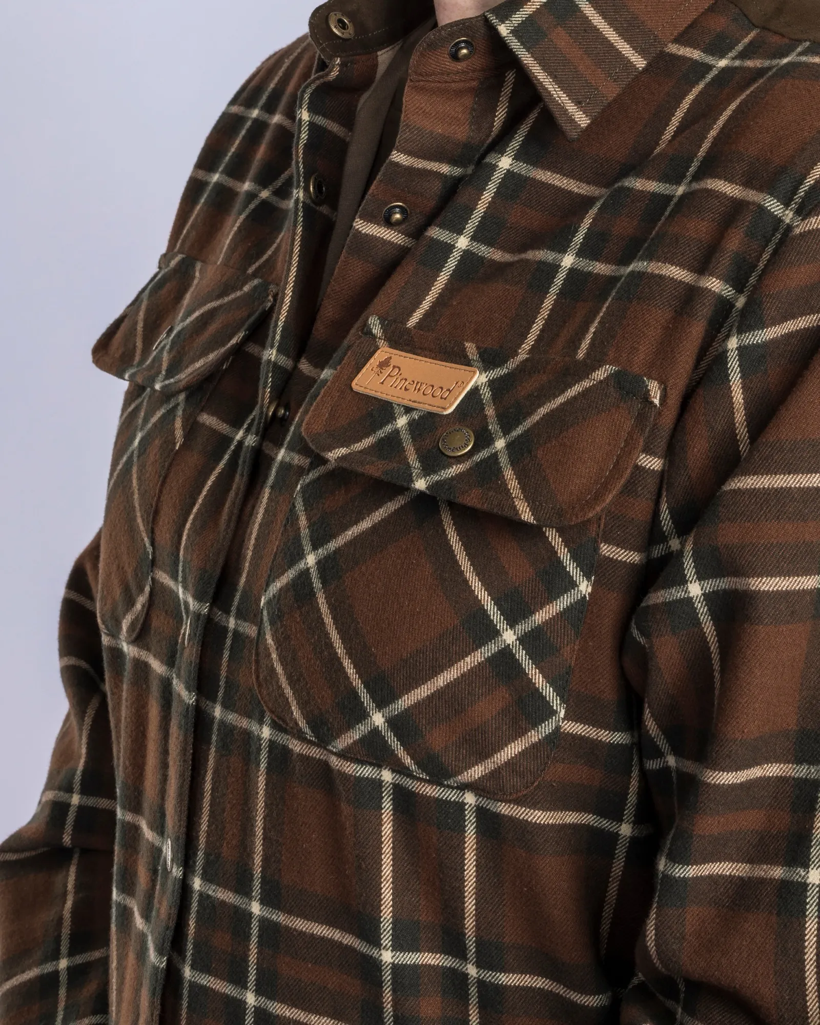 Pinewood® Douglas Skjorta Dam / Nougat/Beige - Image 3