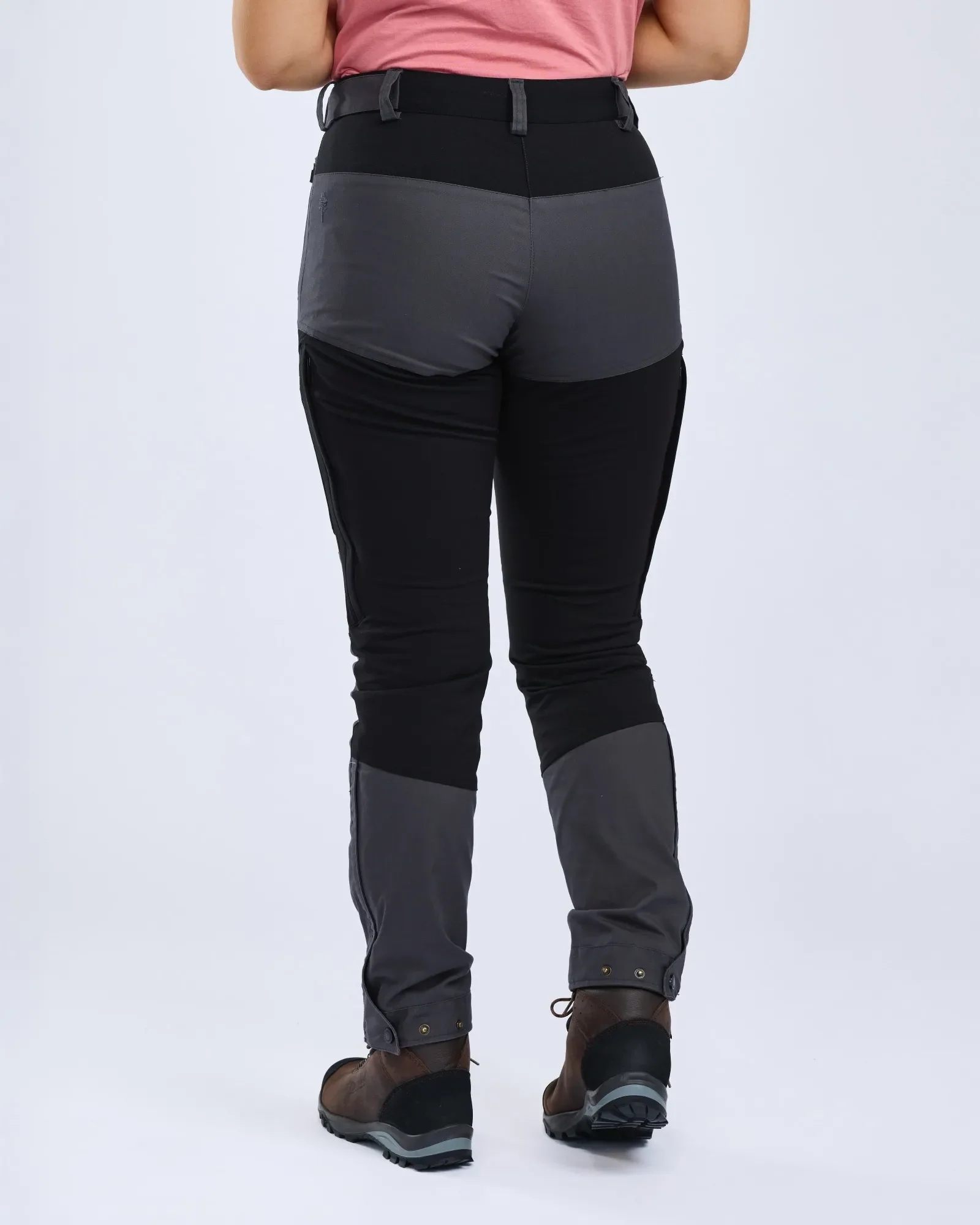 Pinewood® Finnveden Hybrid Extreme Byxa Dam / Black/D.Anthracite - Image 2