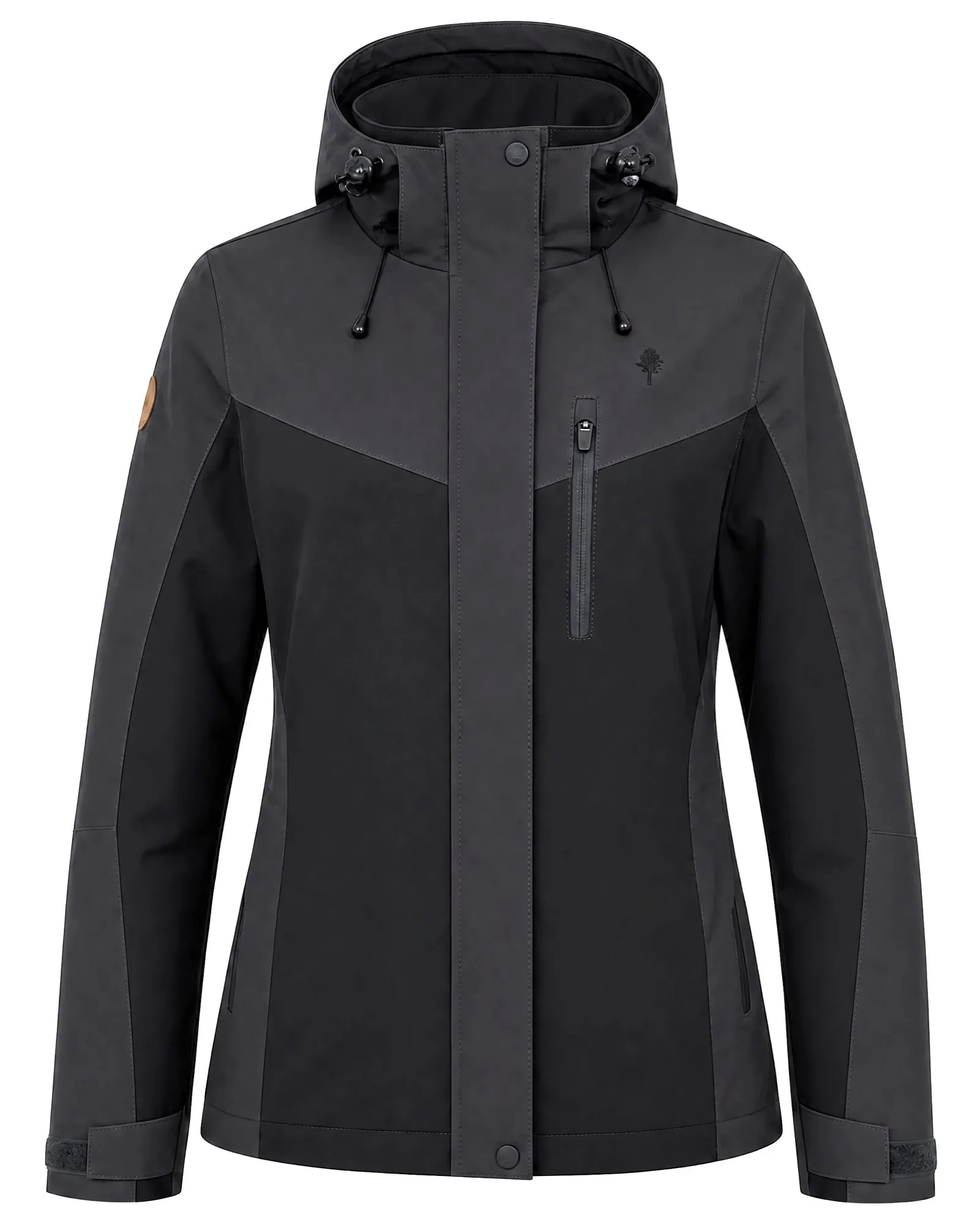 Pinewood® Finnveden Hybrid Extreme Jacka Dam / Black/D.Anthracite - Image 6