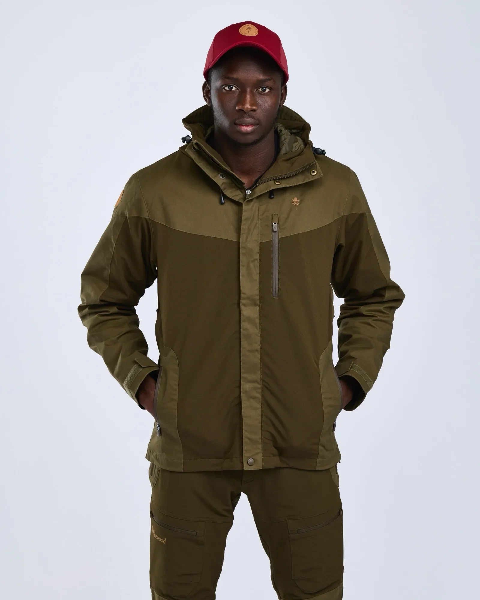 Pinewood® Finnveden Hybrid Extreme Jacka Herr / D.Olive/H.Olive